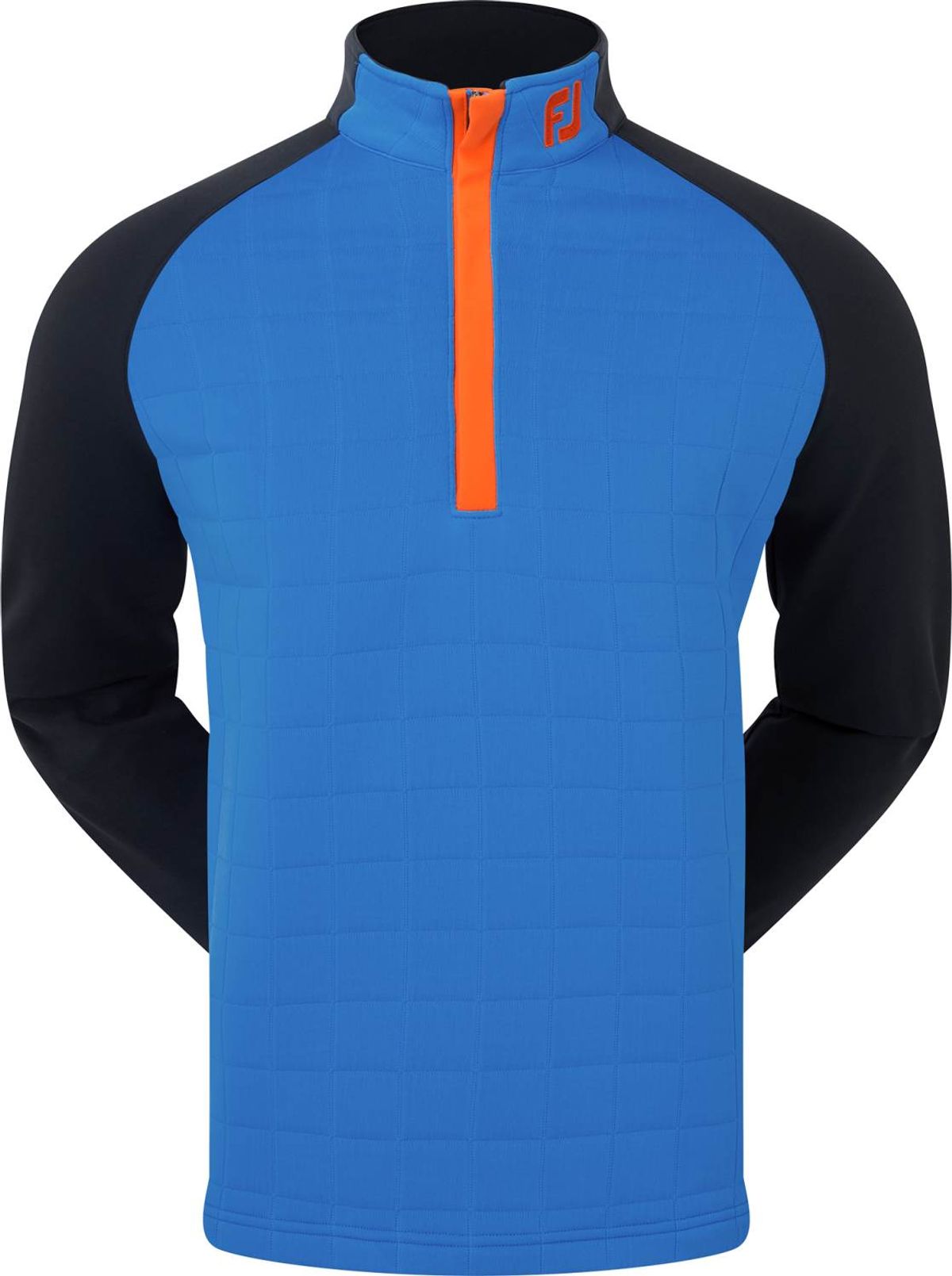 Footjoy Quilted Jacquard ChillOut XP Herre Pullover - Sapphire - Str. L