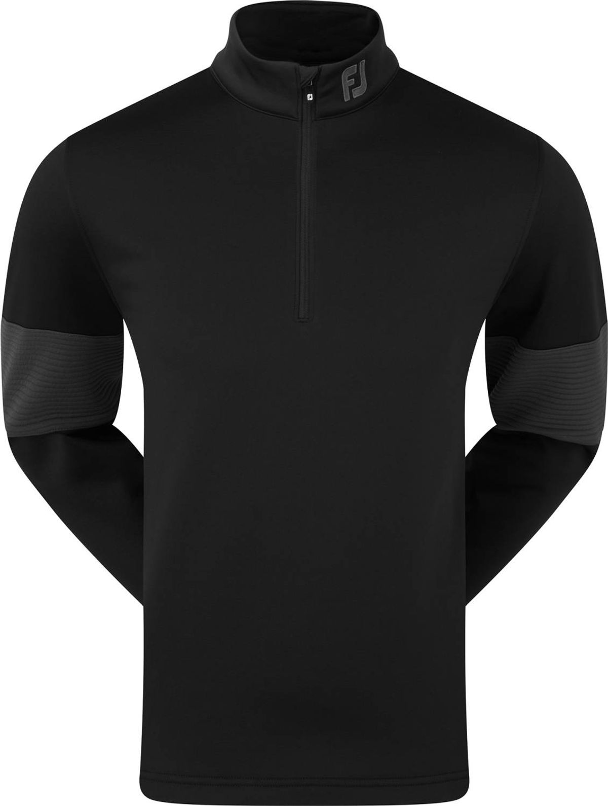 Footjoy Ribbed Chill-Out XP Herre Pullover - Black - Str. S