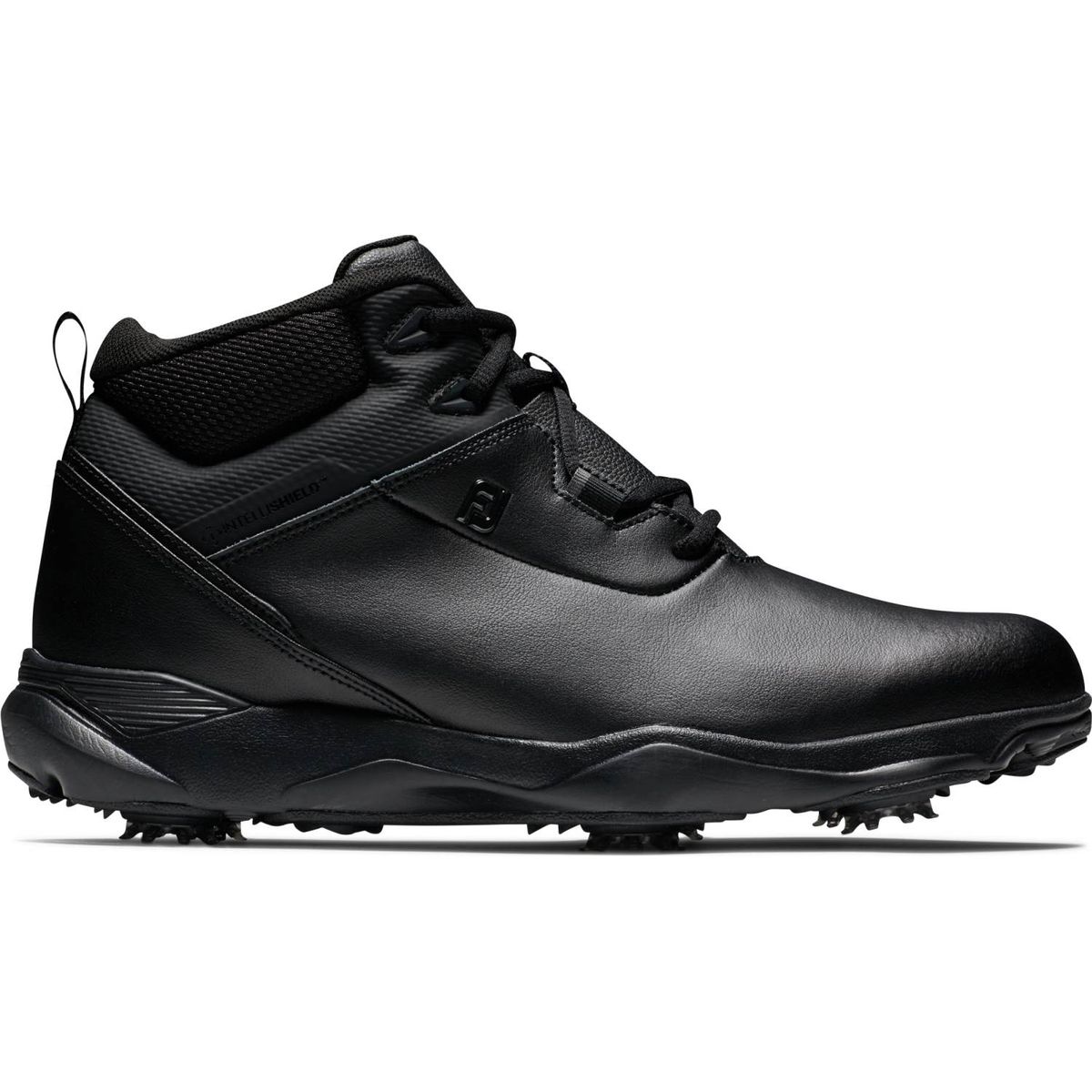 Footjoy Stormwalker (2023) Vandtætte Herre Golfsko Med Spikes - Black - Str. 39 Normal