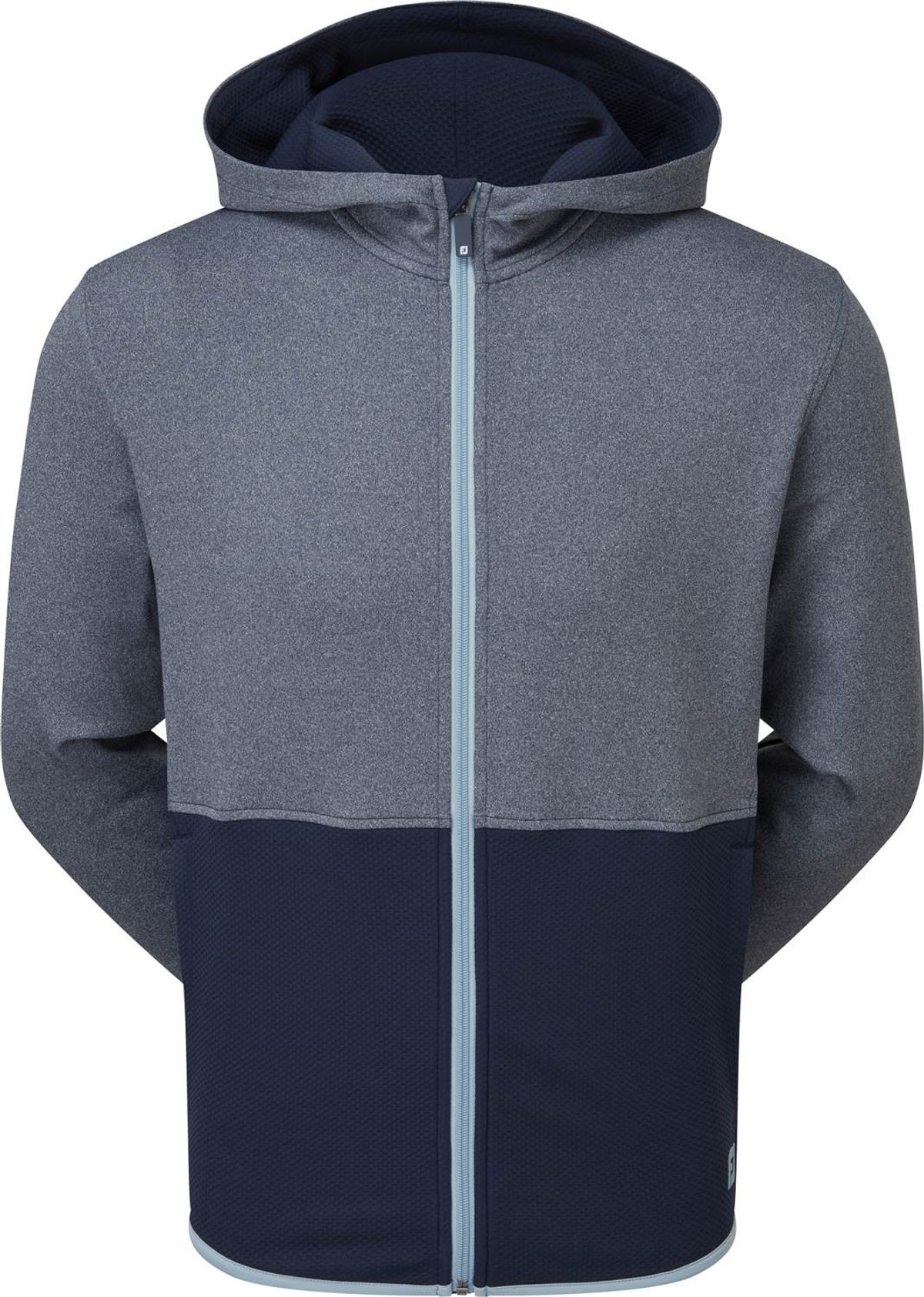 Footjoy ThermoSeries Full-Zip Hoodie Herre Cardigan - Navy - Str. XL