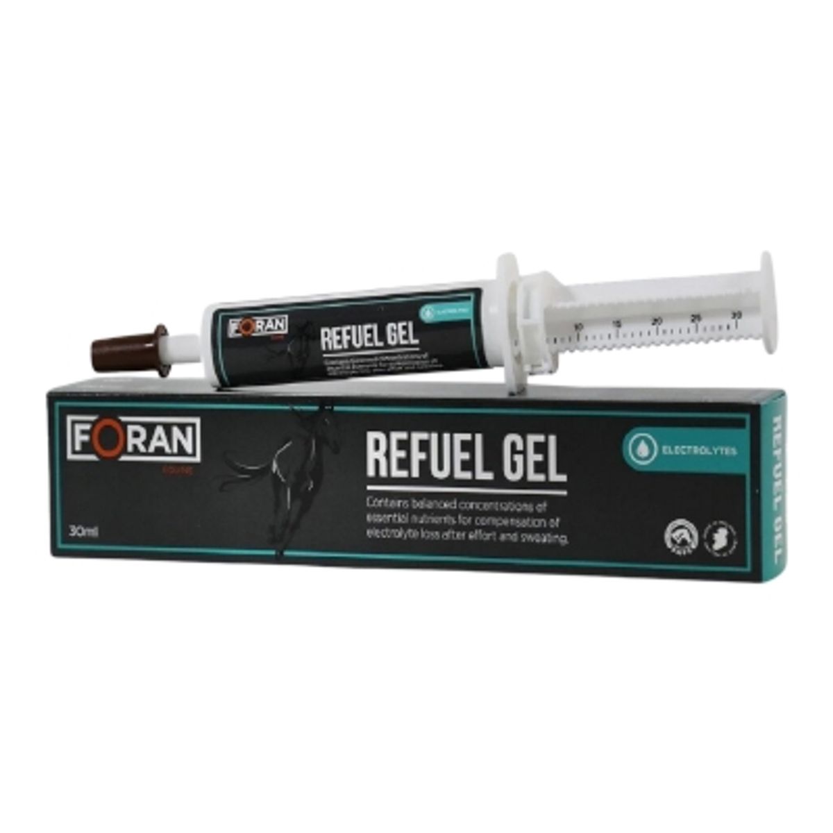 Foran Refuel Recover Elektrolyt Gel, 30 ml