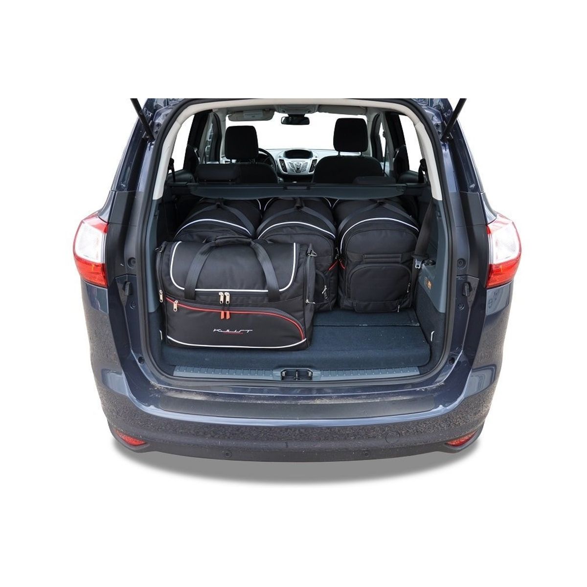 FORD Grand C-Max 2010+2015 CAR BAGS SET 5 PCS