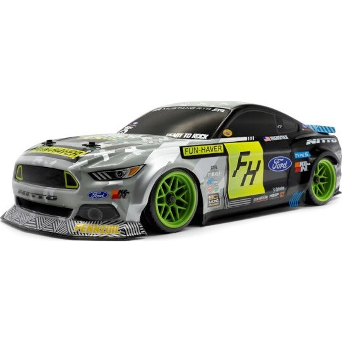 Ford Mustang Vgjr Fun Haver Painted Body V2 - Hp120211 - Hpi Racing