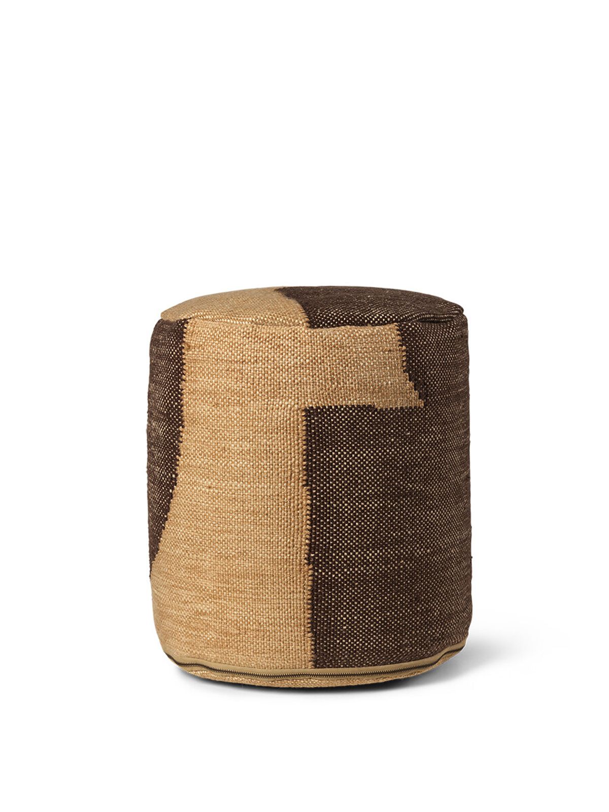 Forene Cylinder Pouf fra Ferm Living