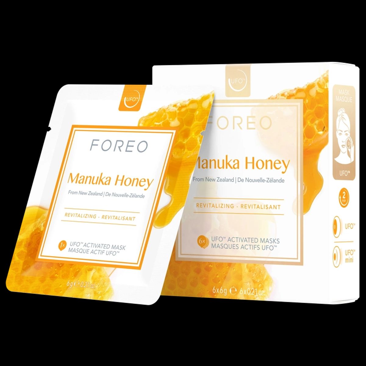 FOREO Manuka Honey UFOâ¢-mask 6 Pieces