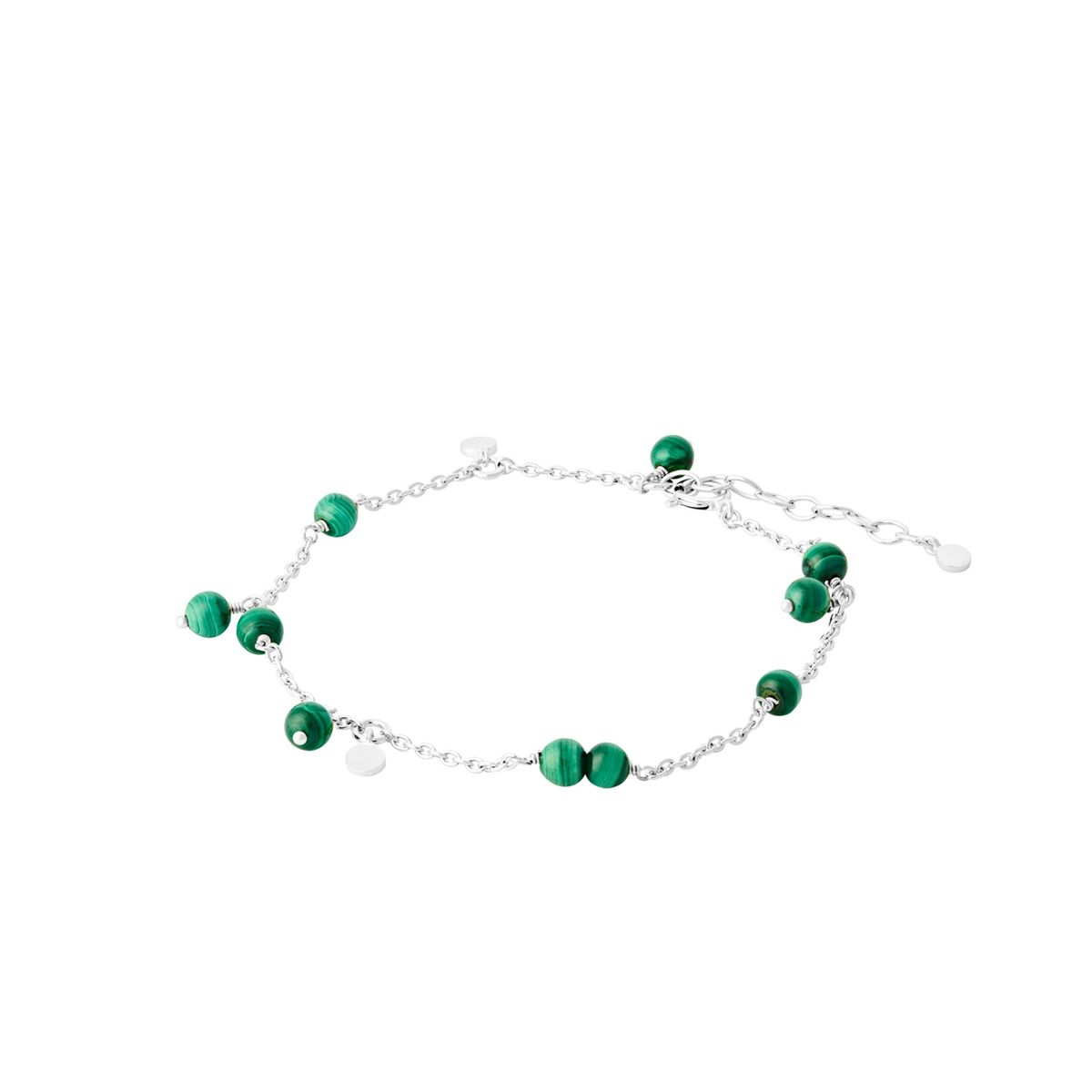 Forest Bracelet Sterling Sølv Armbånd fra Pernille Corydon med Malakit