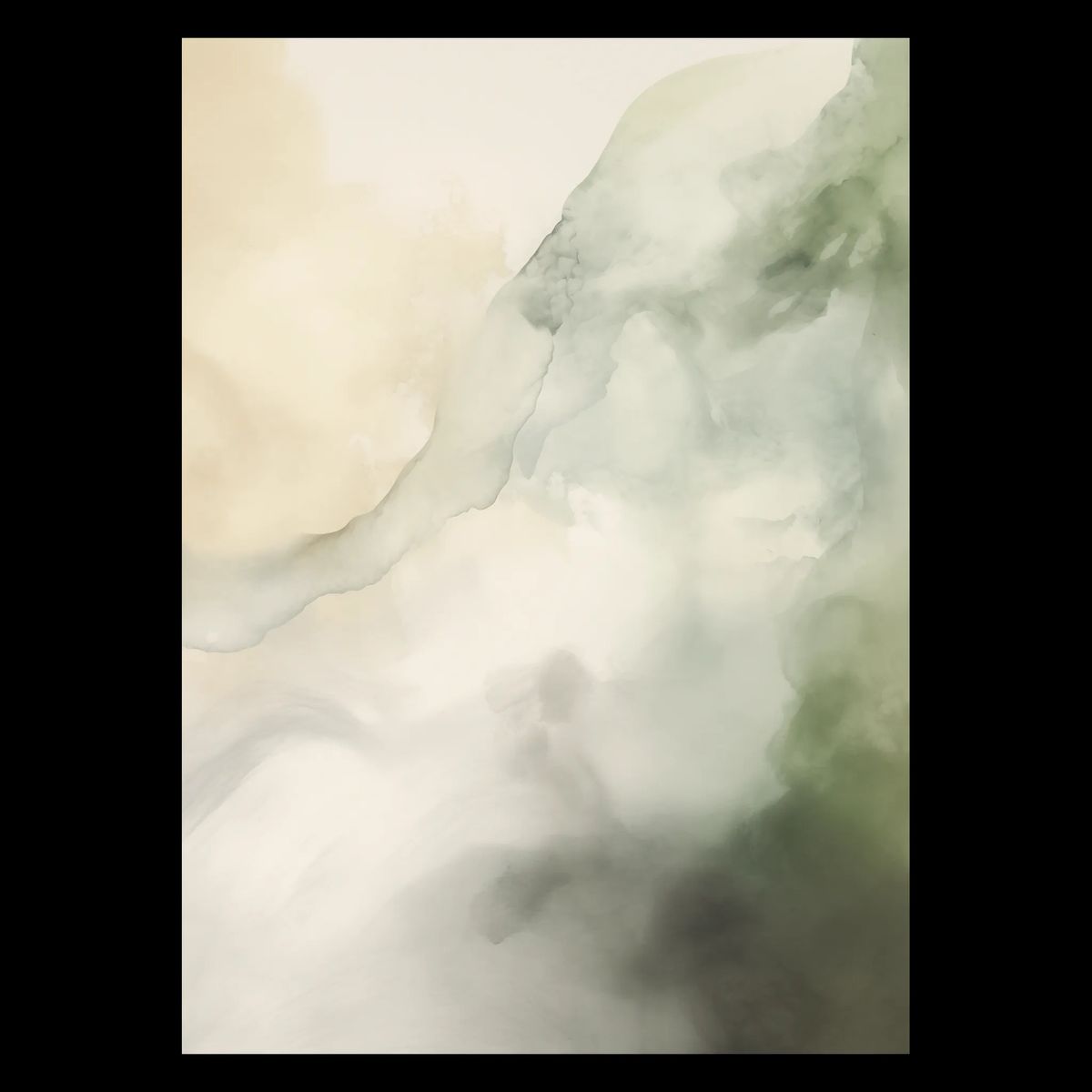 Forest Mist Plakat 42x60 (A2) / Ingen ramme