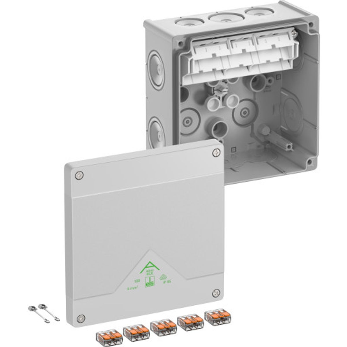 Forgreningsdåse Abox SLK-6mm² grå