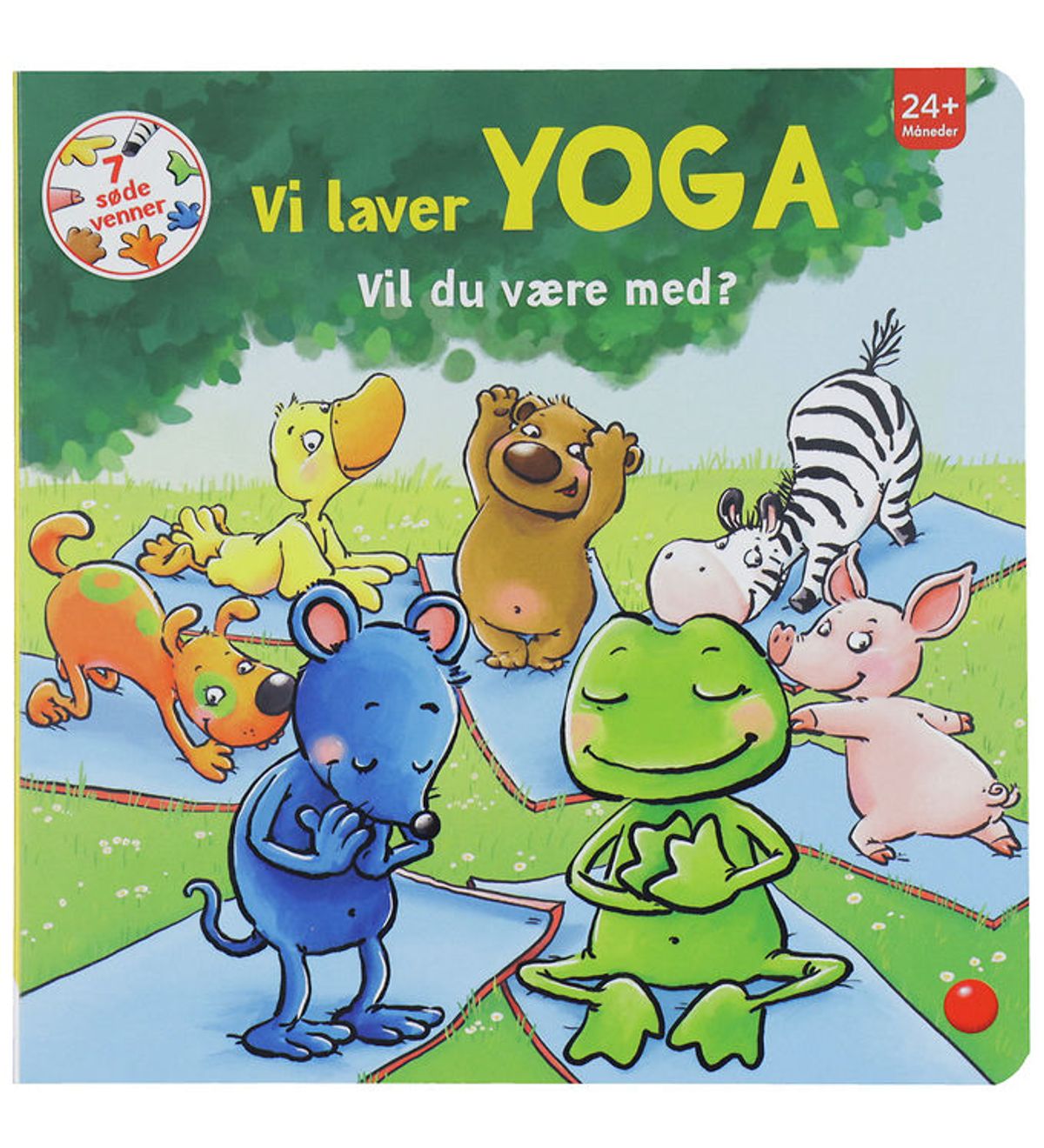 Forlaget Bolden Bog - 7 Søde Venner: Vi Laver Yoga