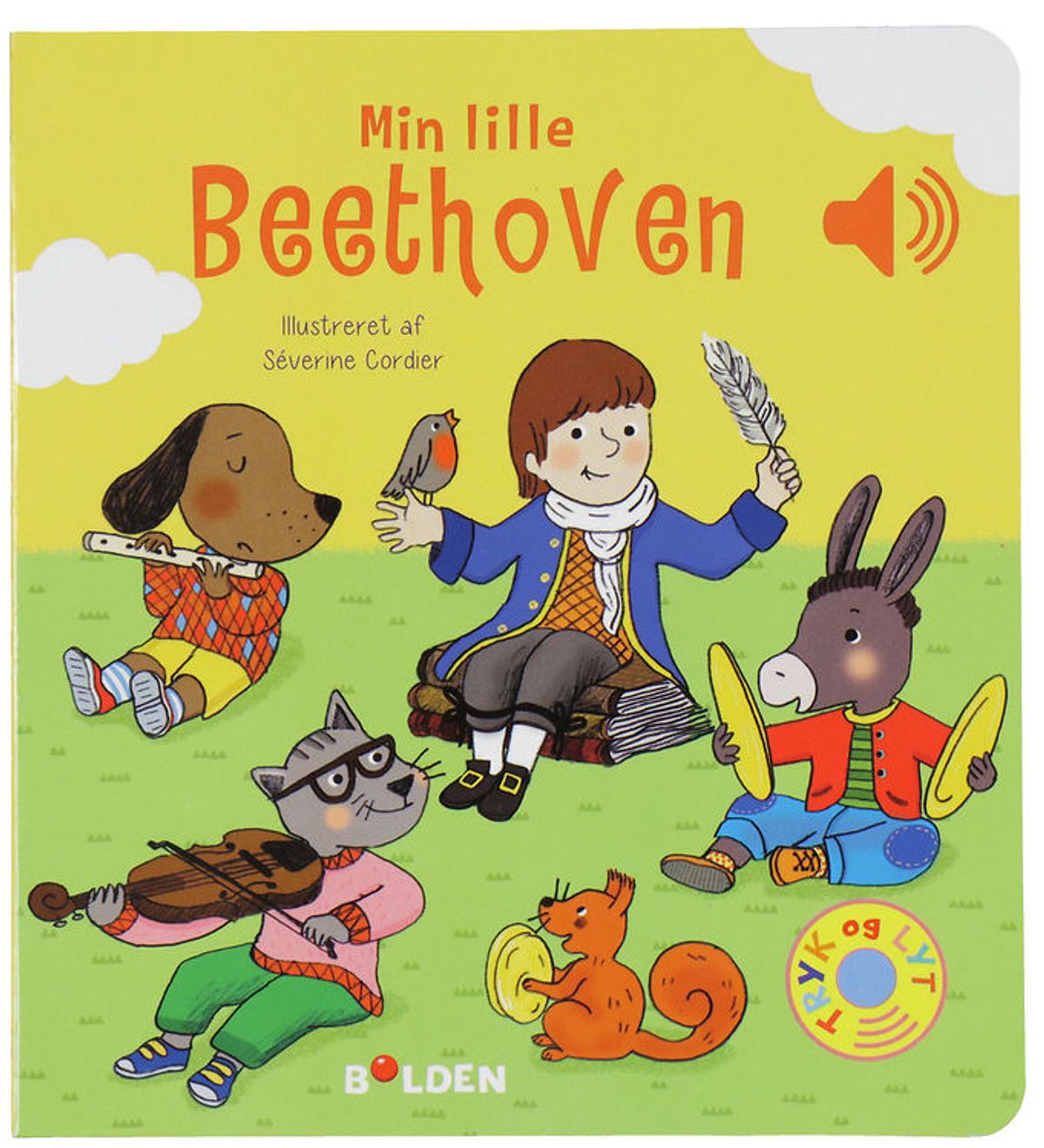 Forlaget Bolden Bog m. Lyd - Min Lille Bog med Beethoven