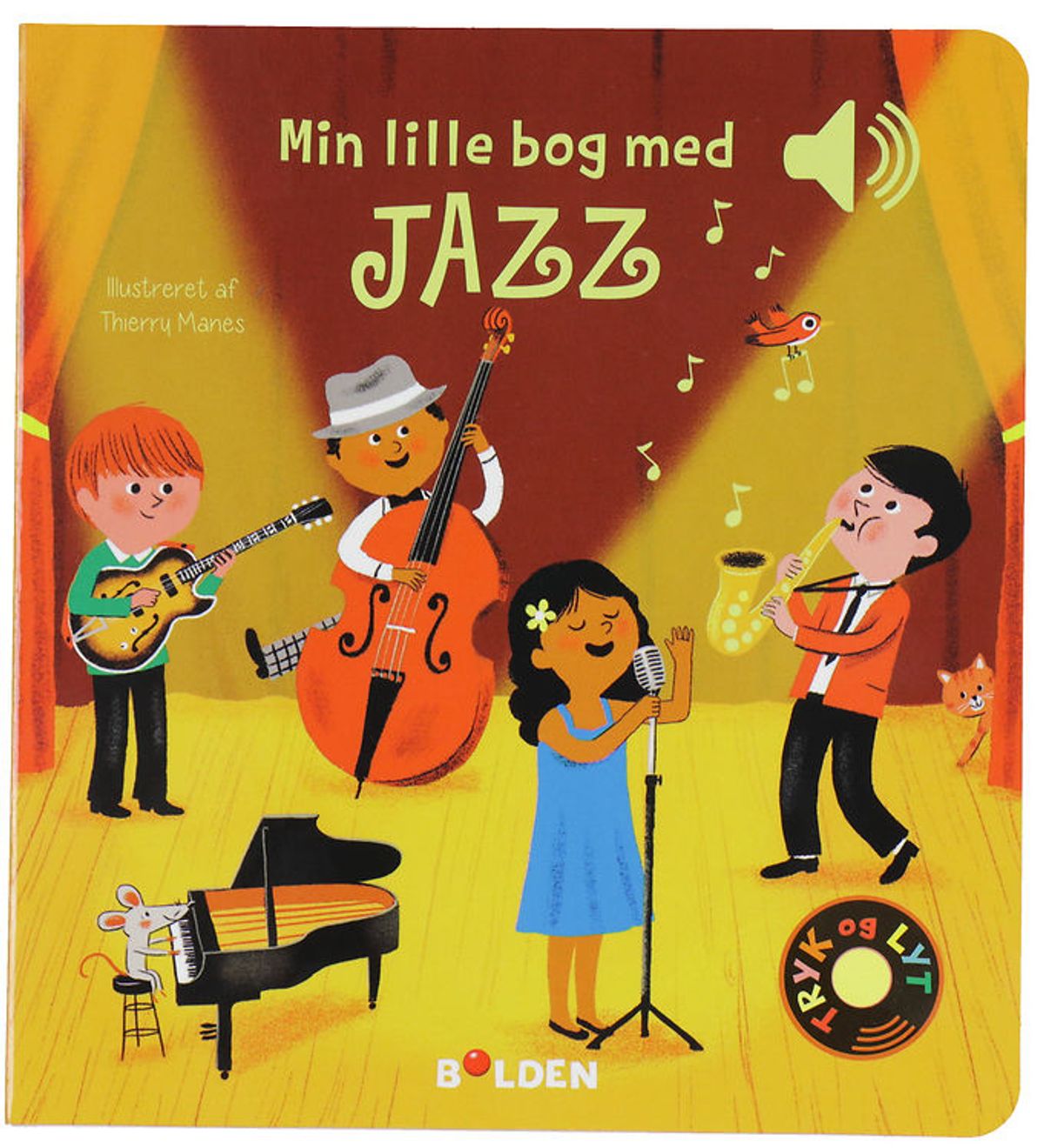 Forlaget Bolden Bog m. Lyd - Min Lille Bog Med Jazz