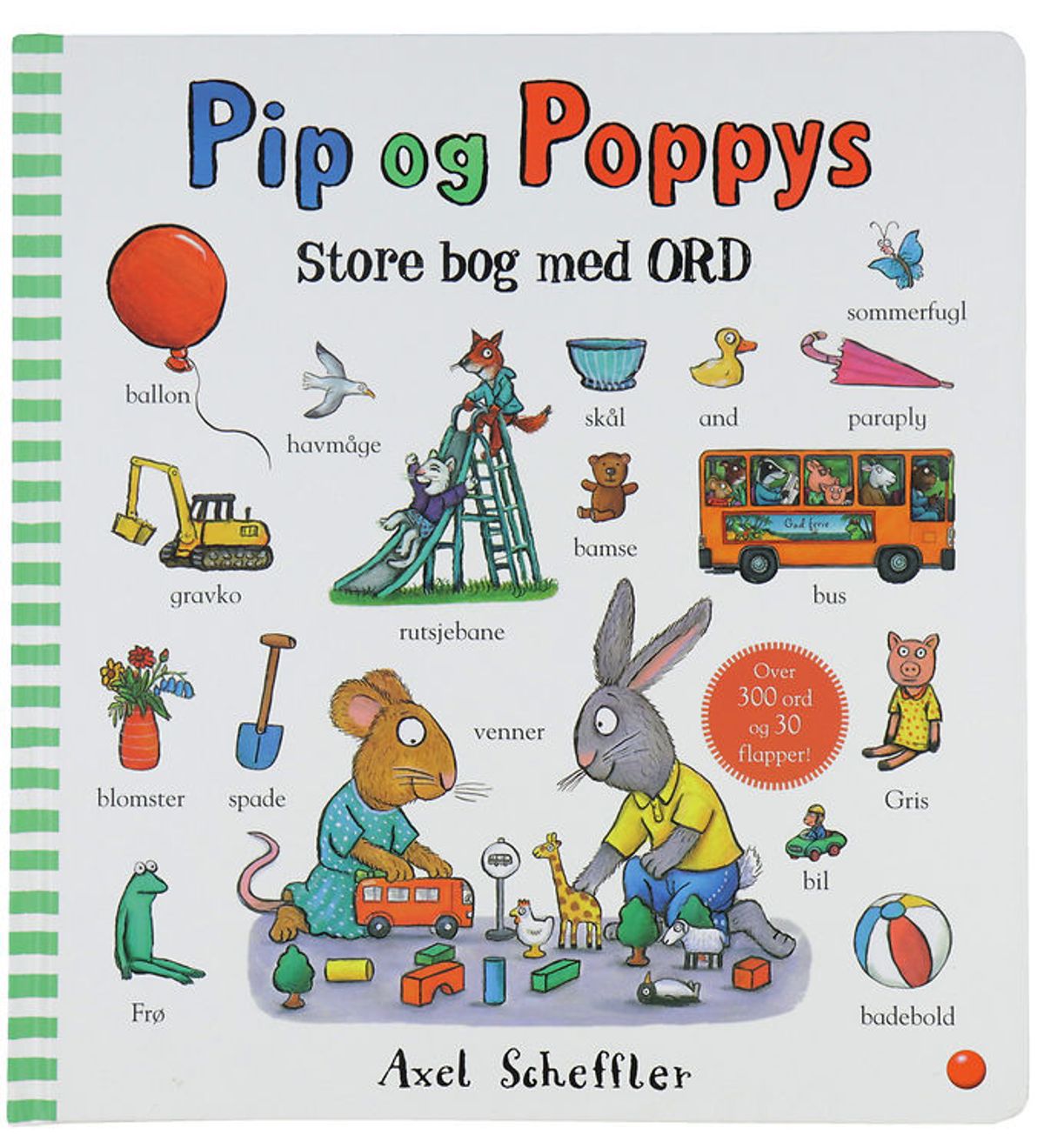 Forlaget Bolden Bog - Pip Og Poppys Store Bog m. Ord