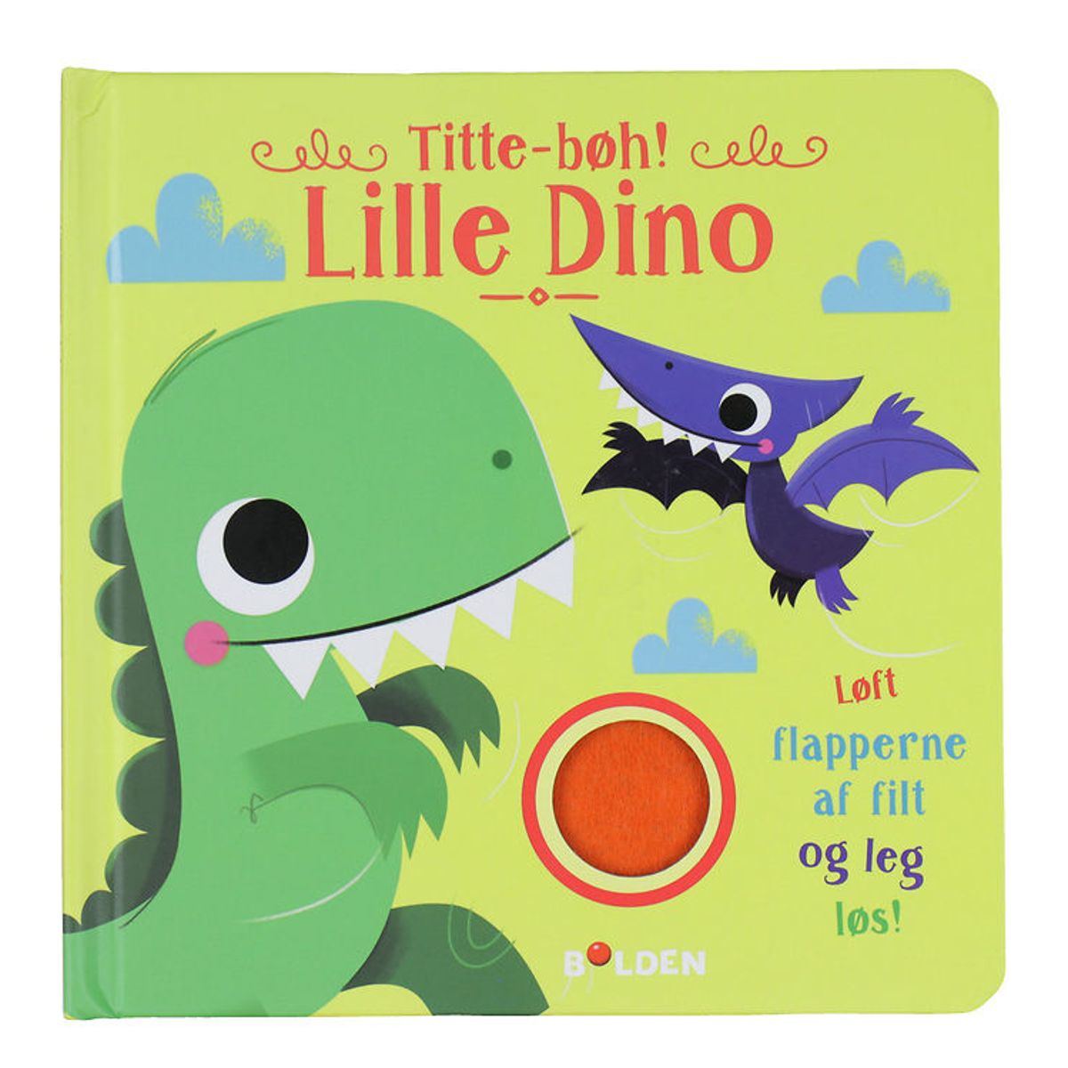 Forlaget Bolden Bog - Titte-Bøh! Lille Dino