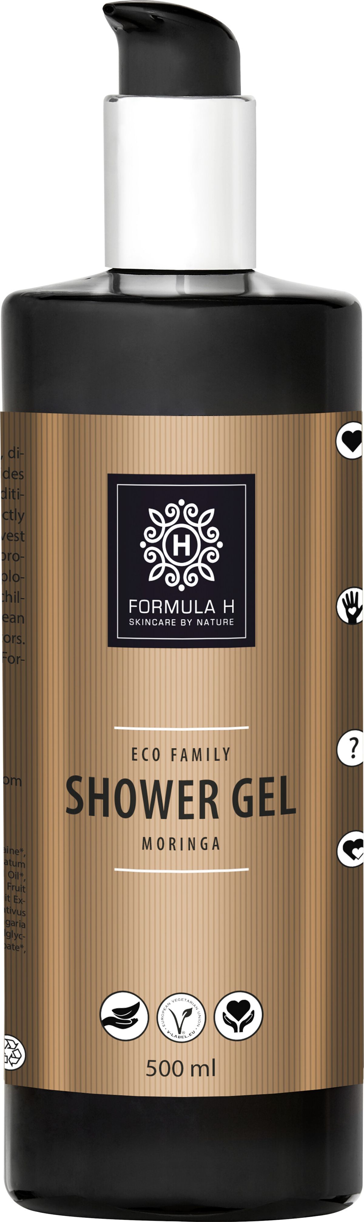 Formula H - Eco Family Shower Gel - Moringa 500 Ml