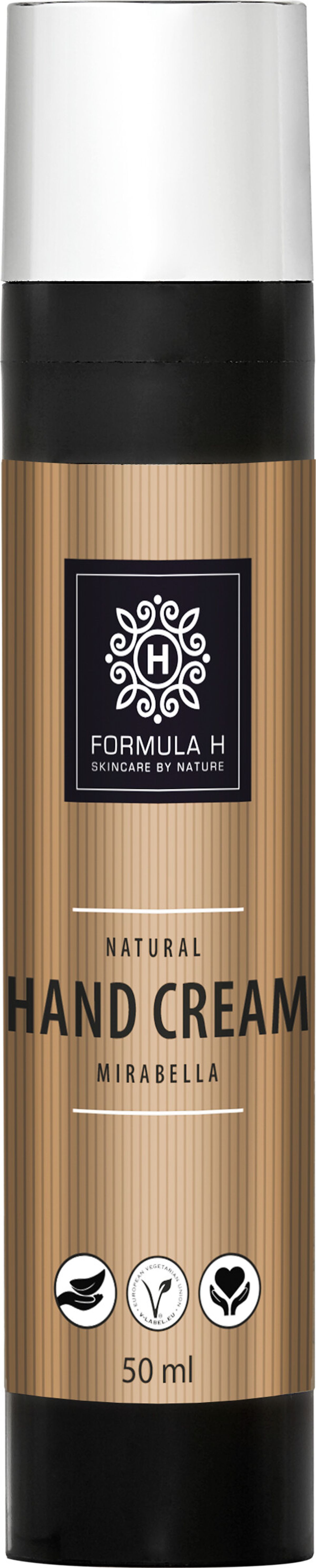 Formula H - Hand Cream - Mirabella 50 Ml