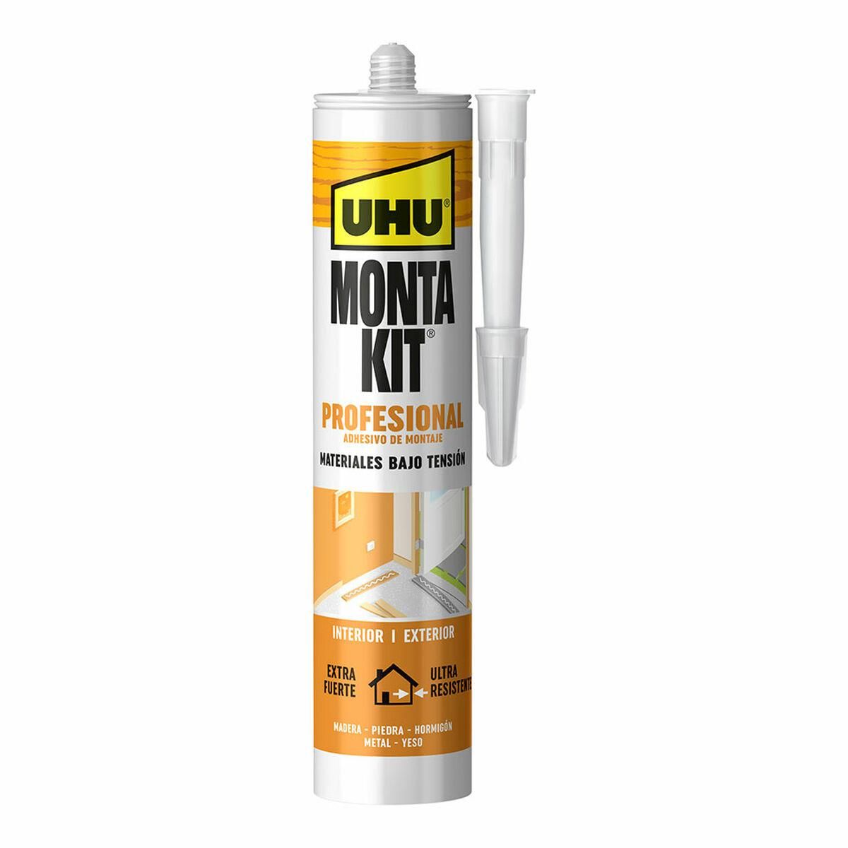 Forsegler/klæbemiddel UHU 6310640 Montakit Professional Hvid 350 g