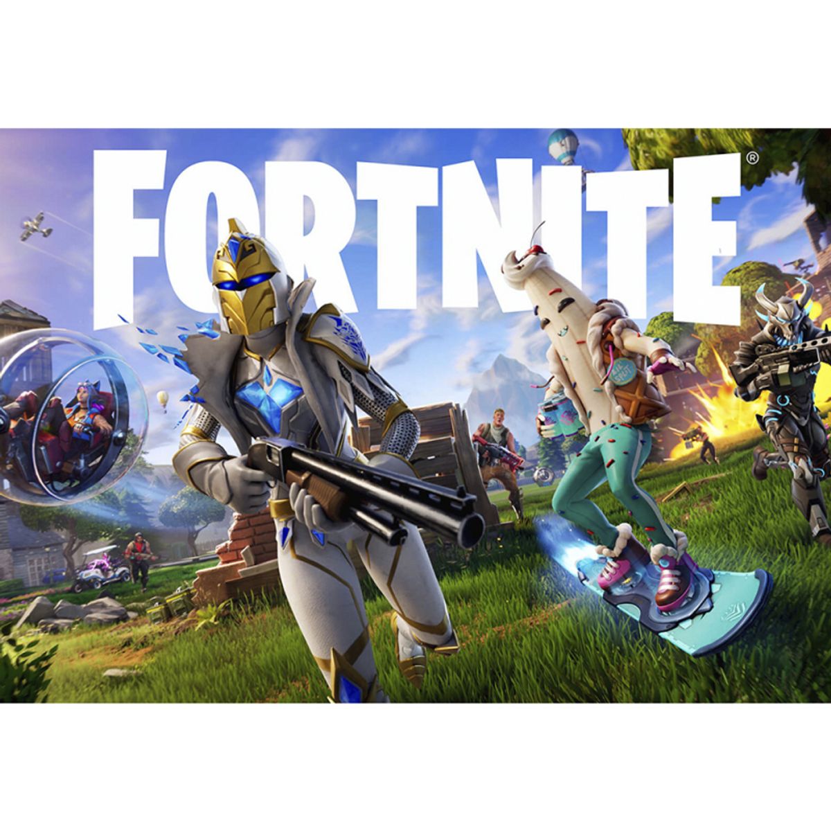 Fortnite sukkeprint - A4