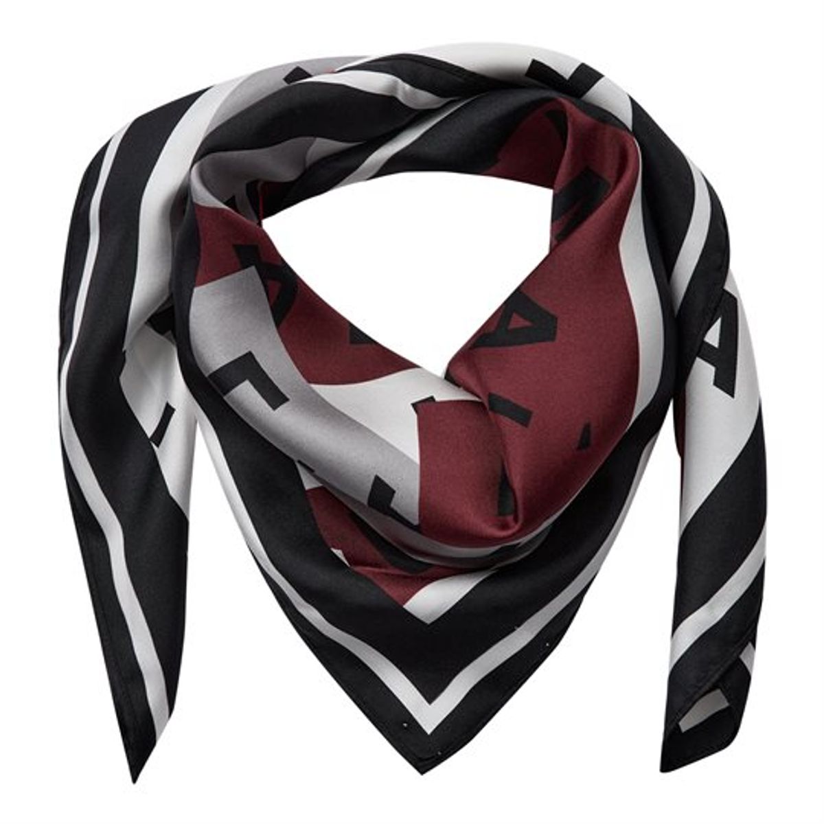 FORUDBESTILLING (NOV/DEC) Haute L ' Amité - L ' Amité Silk Scarf - Amarone