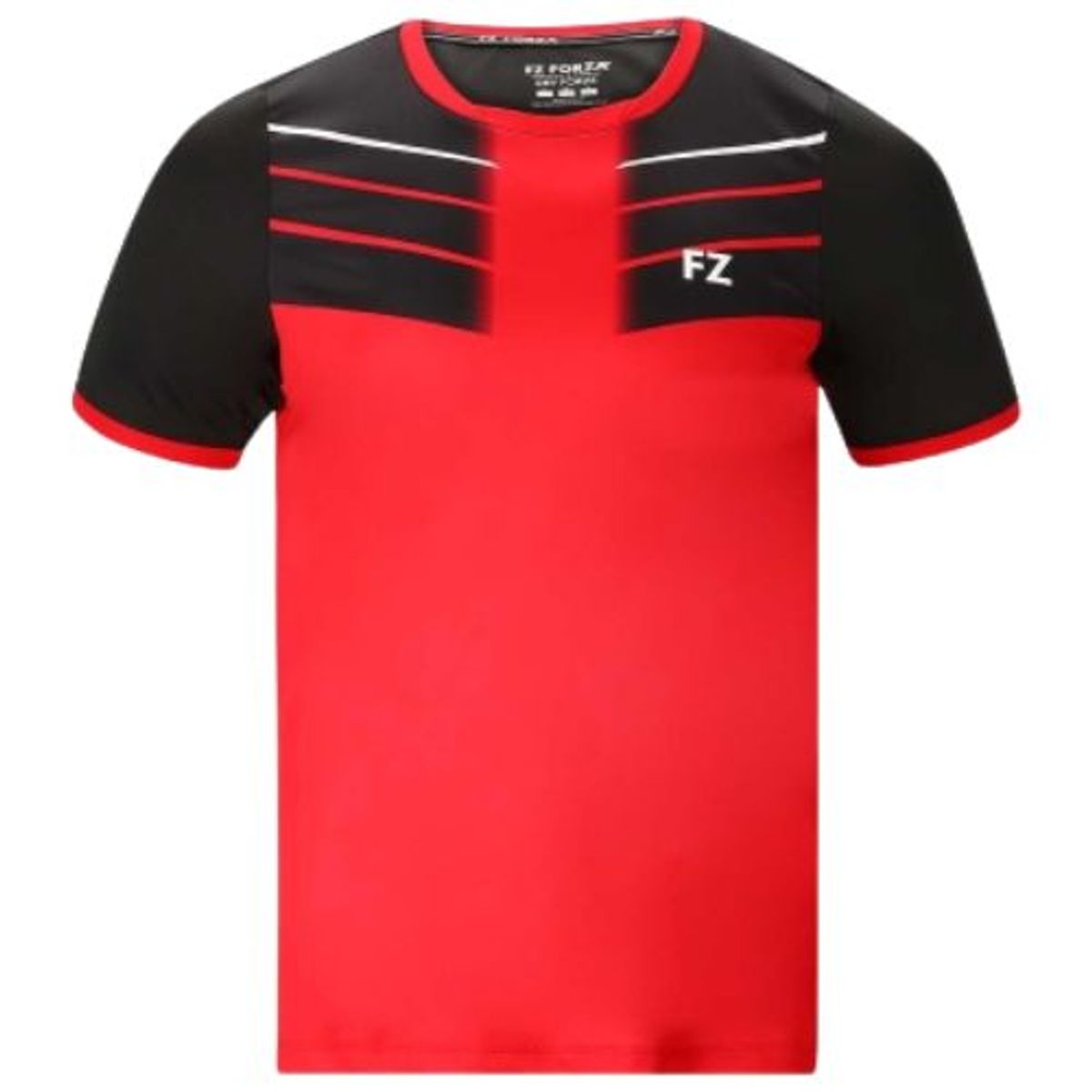 Forza Check Junior T-shirt Chinese Red