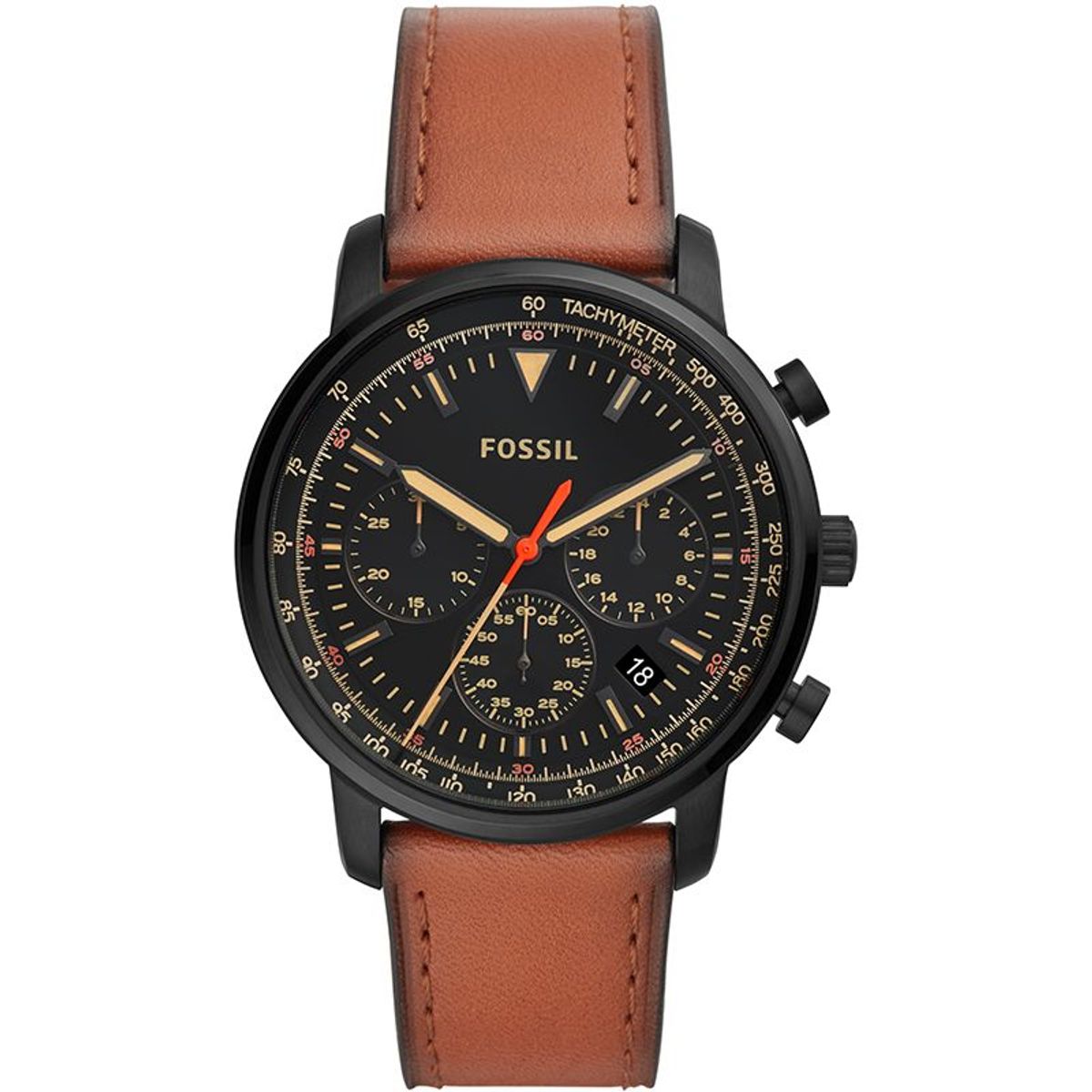 FOSSIL - Goodwin Herreur FS5501 Læder