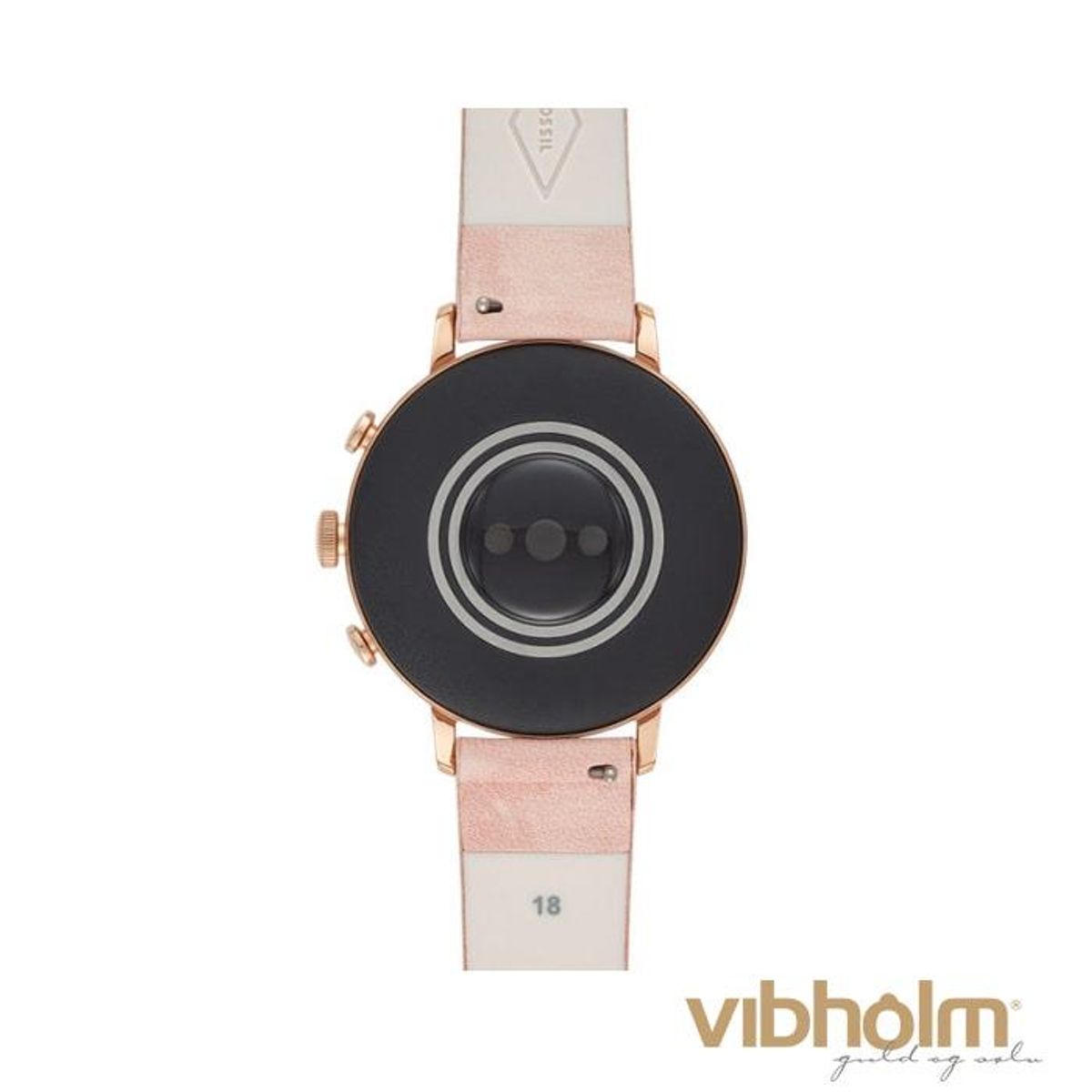 FOSSIL - Q Venture Gen 4 Display Smartwatch Dame stål FTW6015