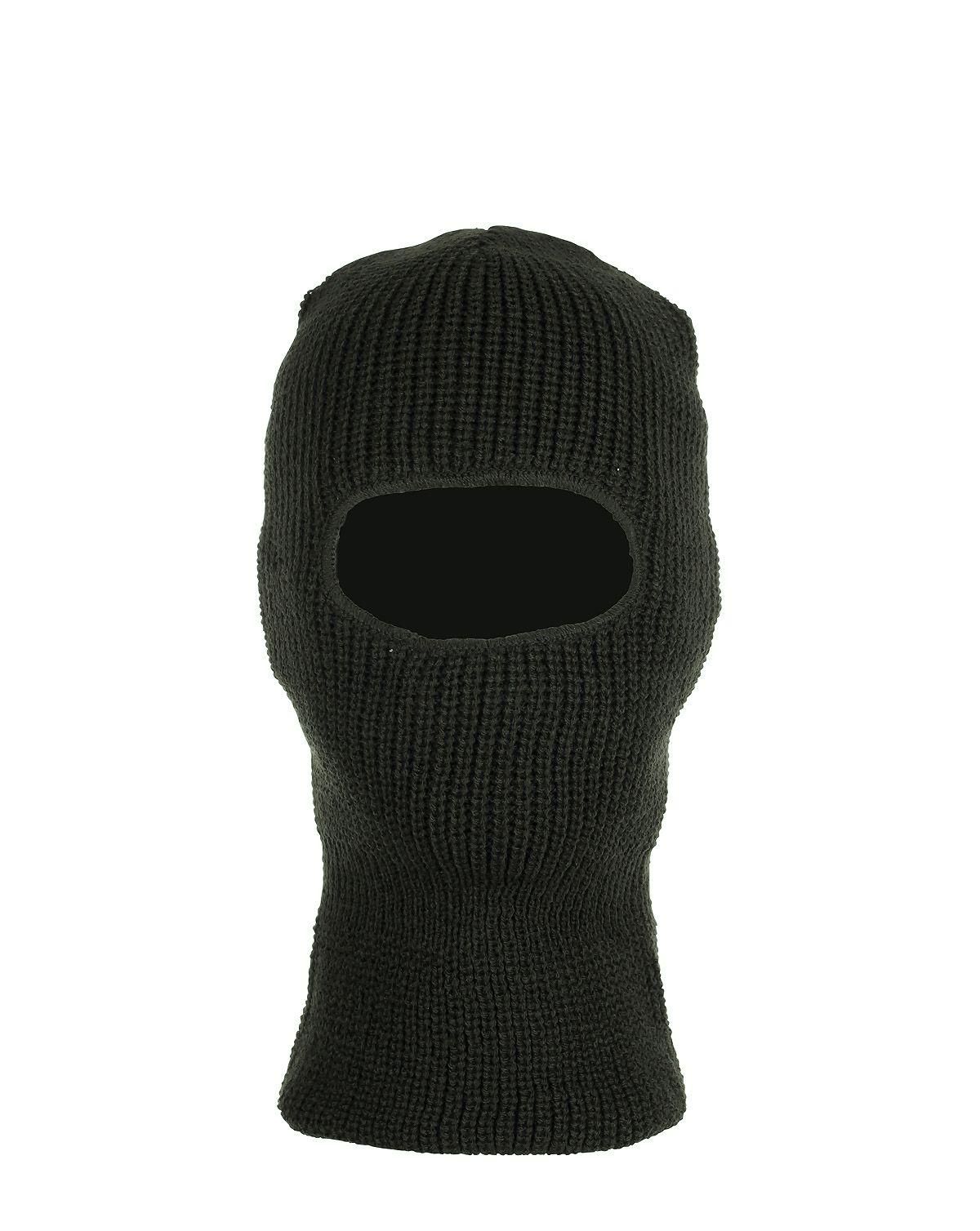 Fostex Akryl Balaclava 1-hul Oliven