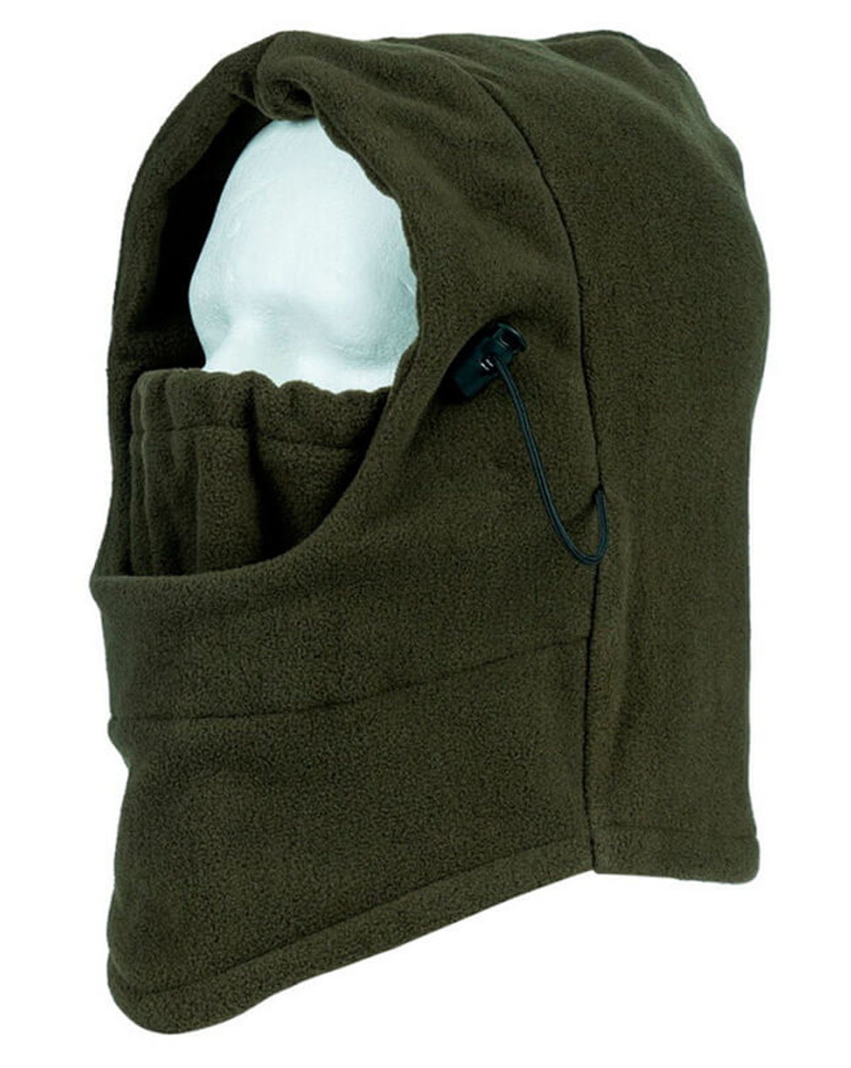 Fostex Balaclava i Polar Fleece Grøn One Size