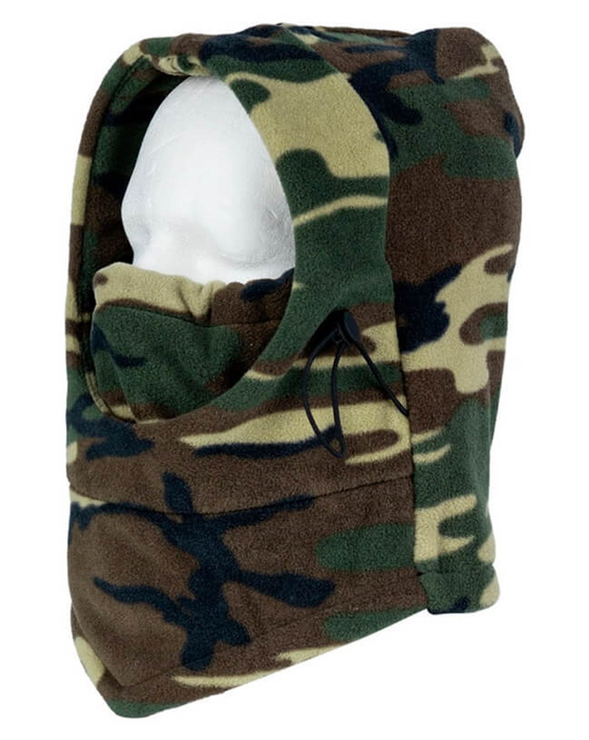 Fostex Balaclava i Polar Fleece Woodland One Size