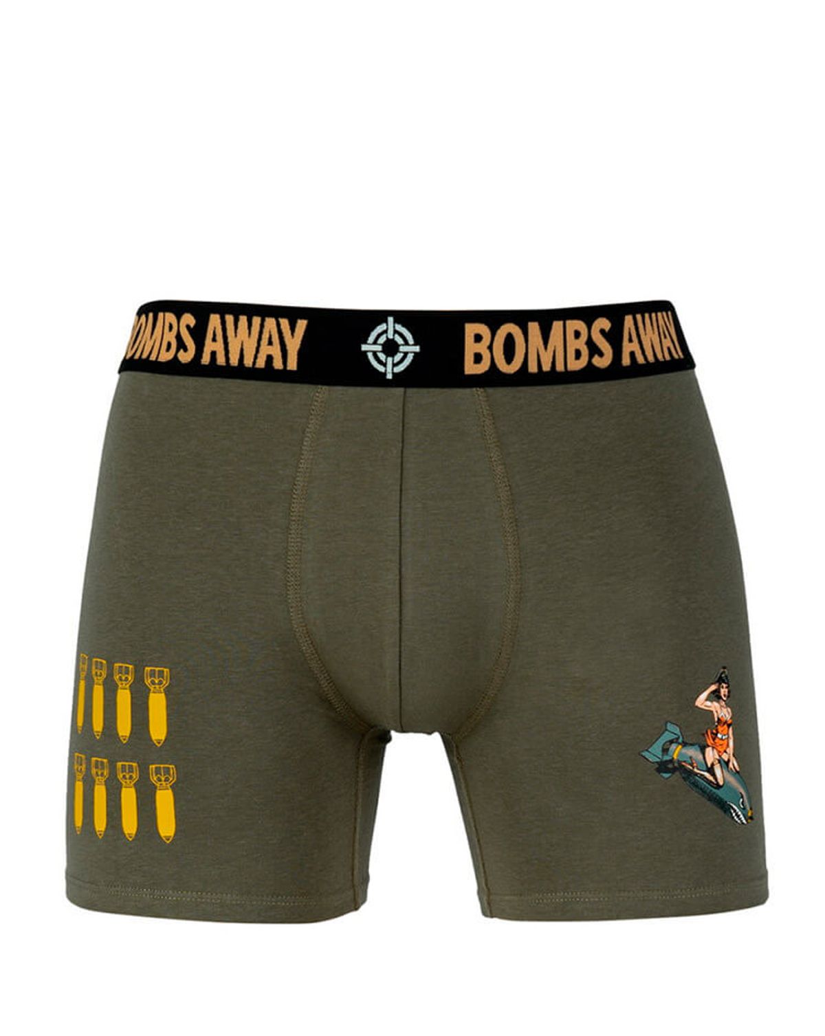 Fostex Boxershort Bombs Away Green L