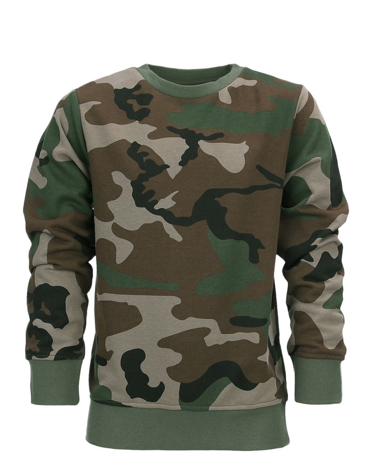 Fostex Camouflage sweater til Børn