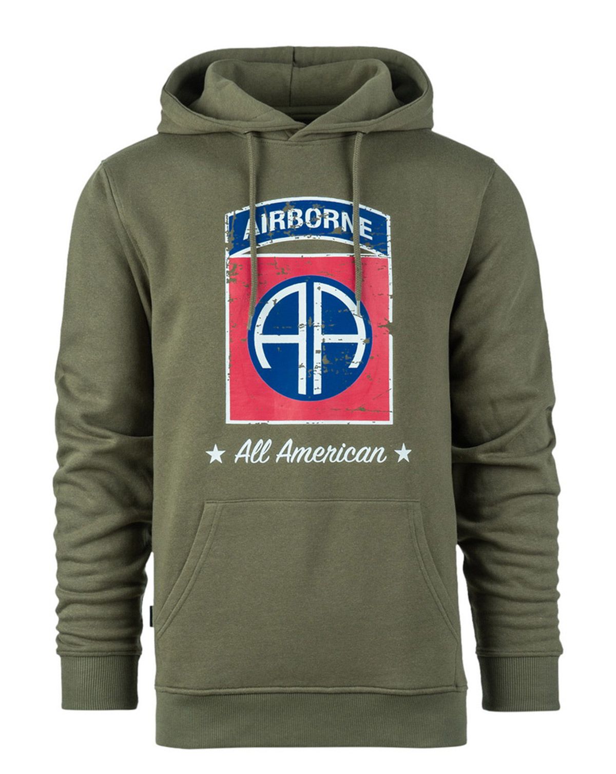 Fostex Hoodie 82nd Airborne Division Grøn