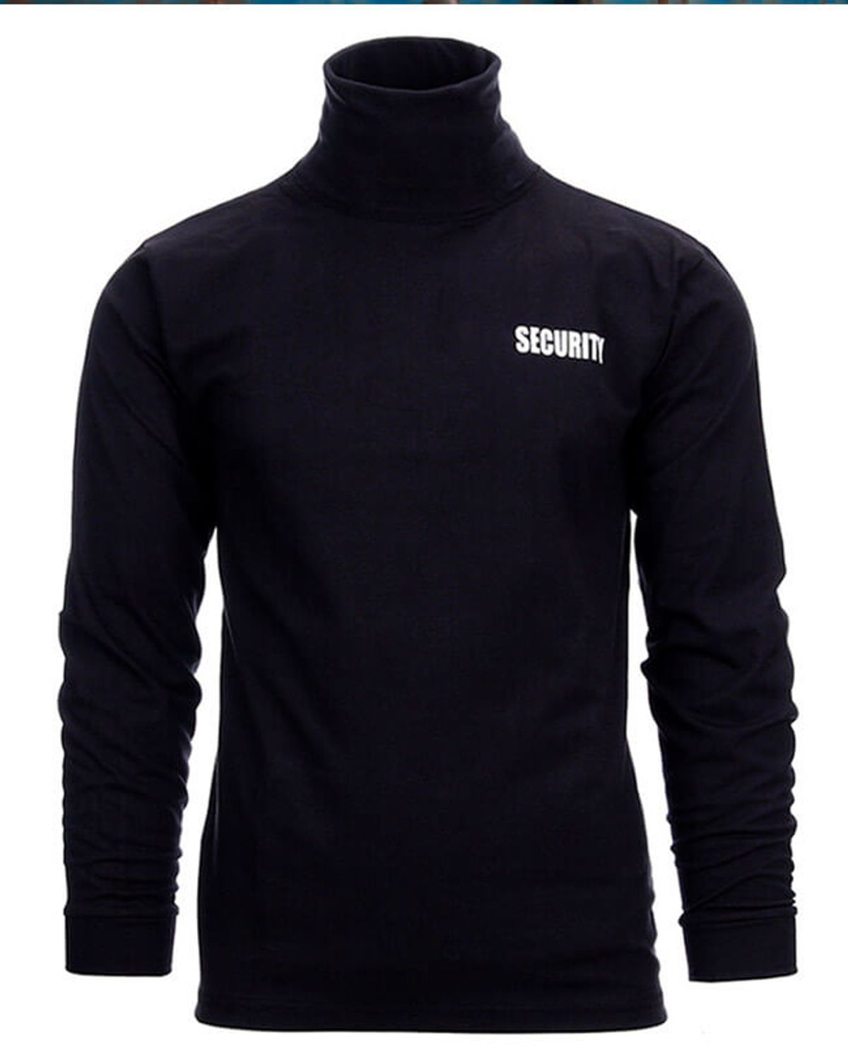 Fostex Langærmet Security T-shirt Sort 2XL