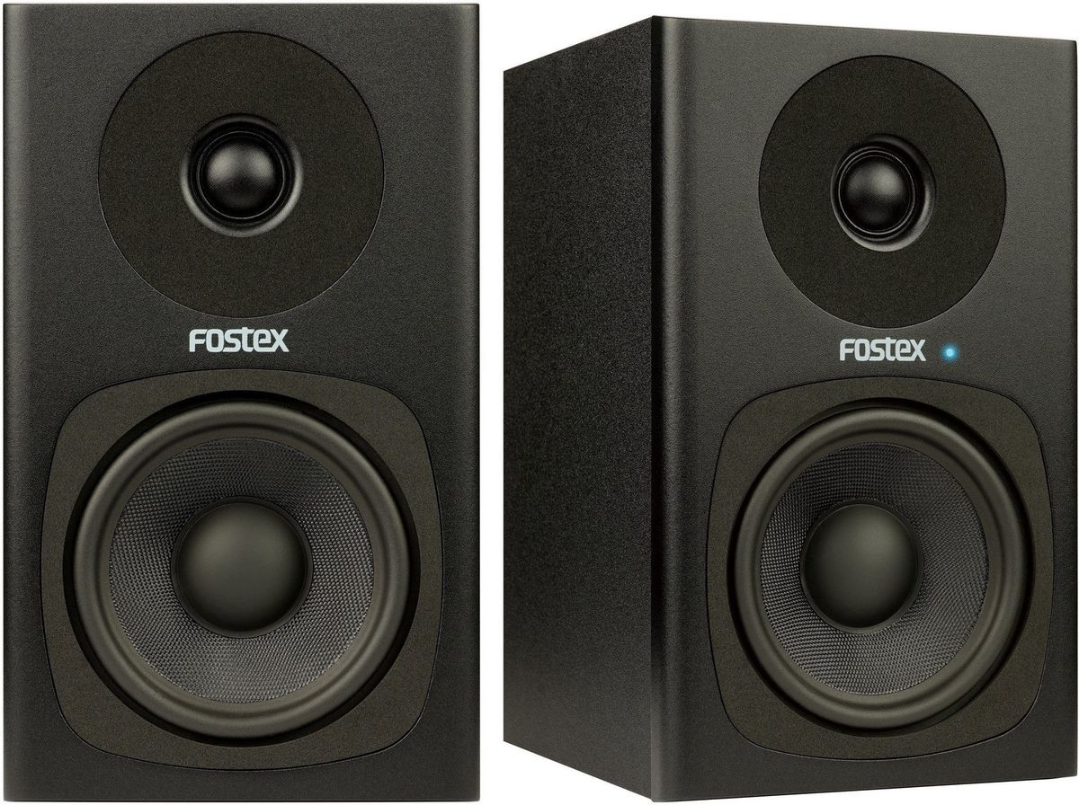 Fostex PM0.4C Aktiv/Passiv Monitor Sæt - Sort