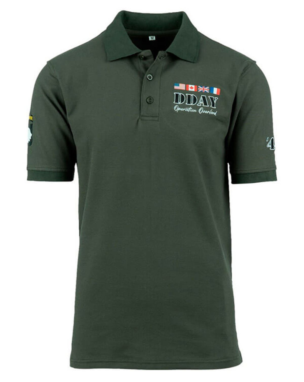 Fostex Polo Shirt D-Day 1944 Green S