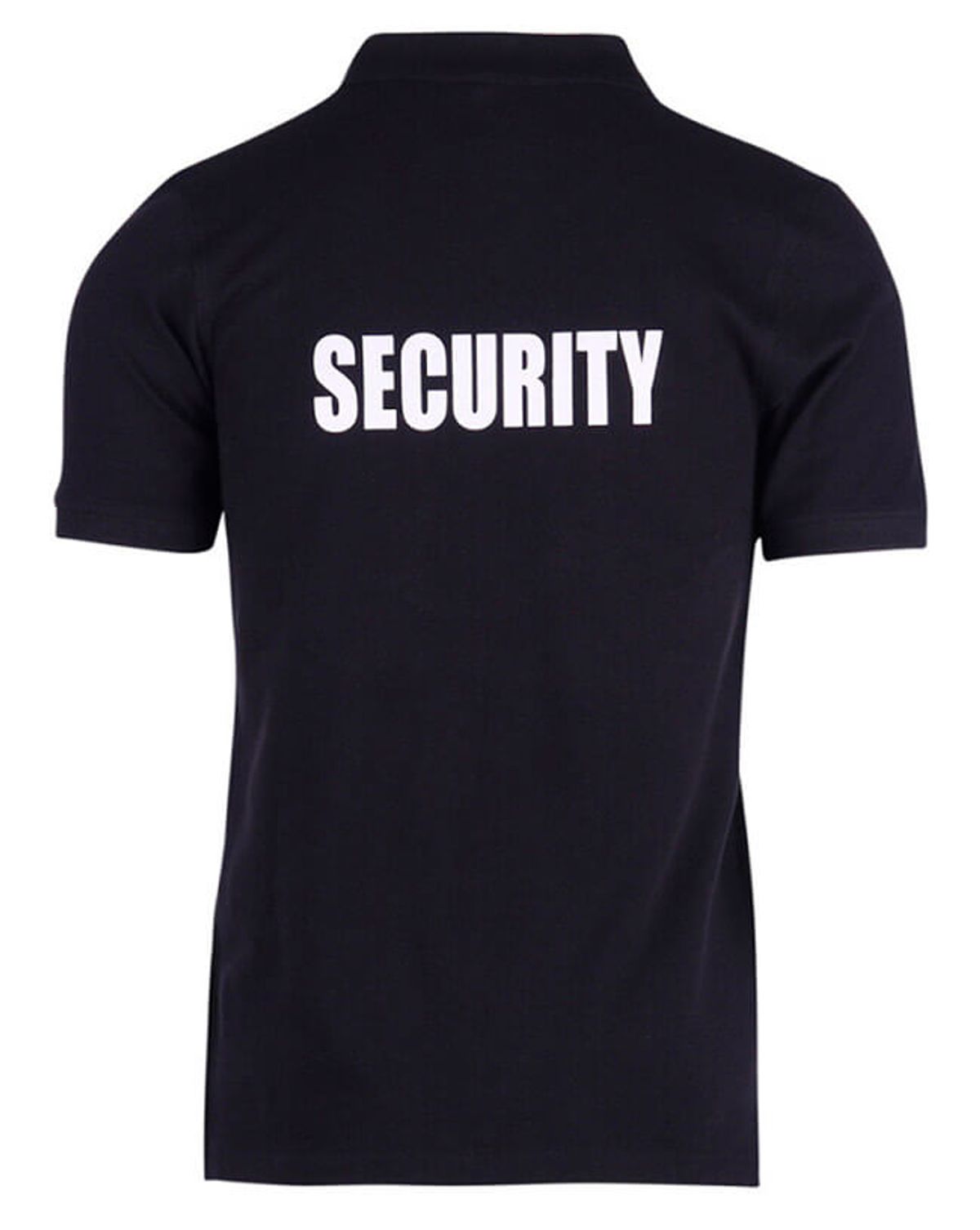 Fostex Polo Shirt Security med Stretch Sort 3XL