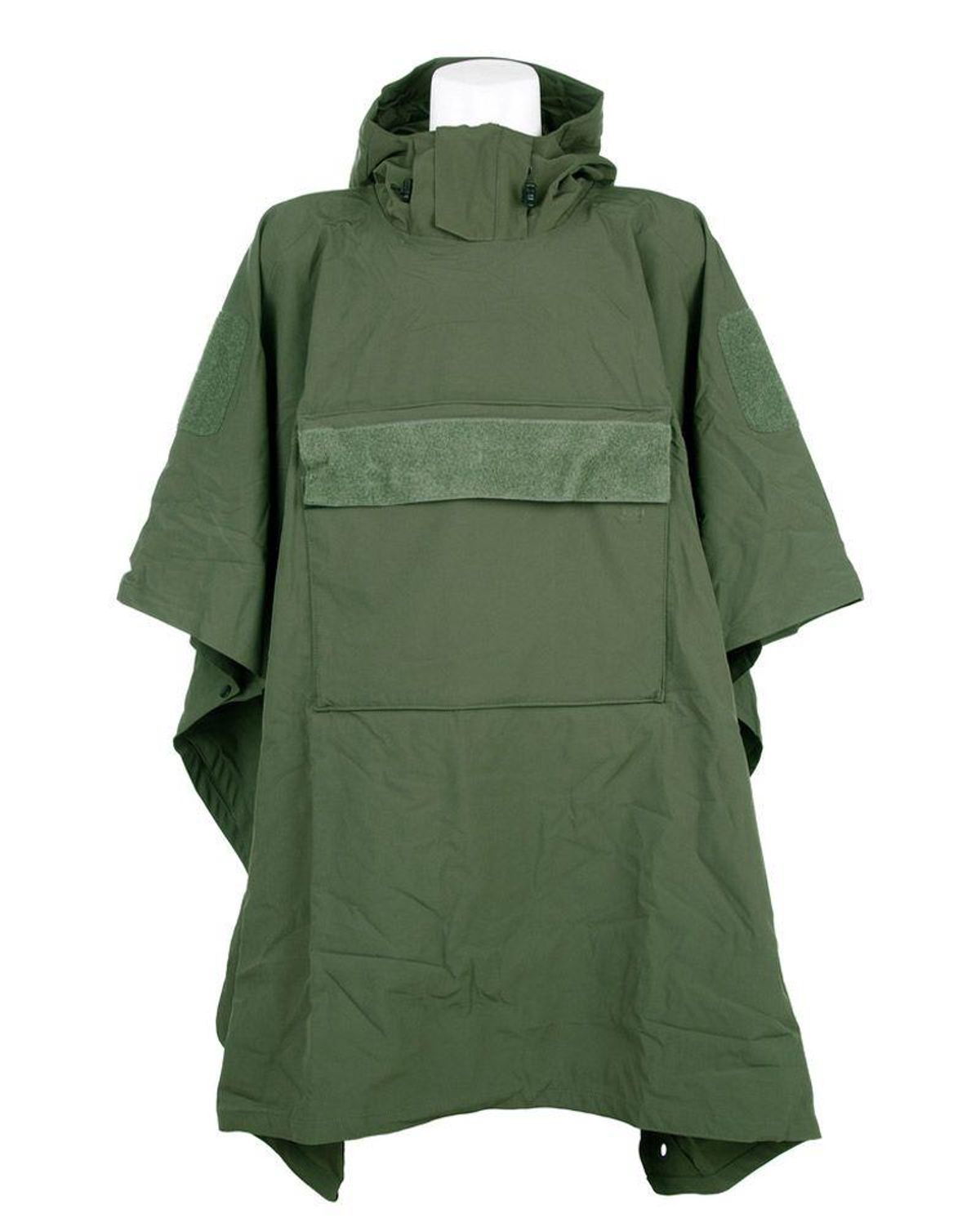 Fostex Softshell Regnponcho Oliven