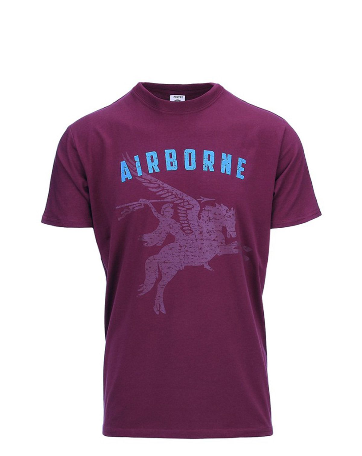 Fostex T-Shirt Airborne Pegasus Maroon