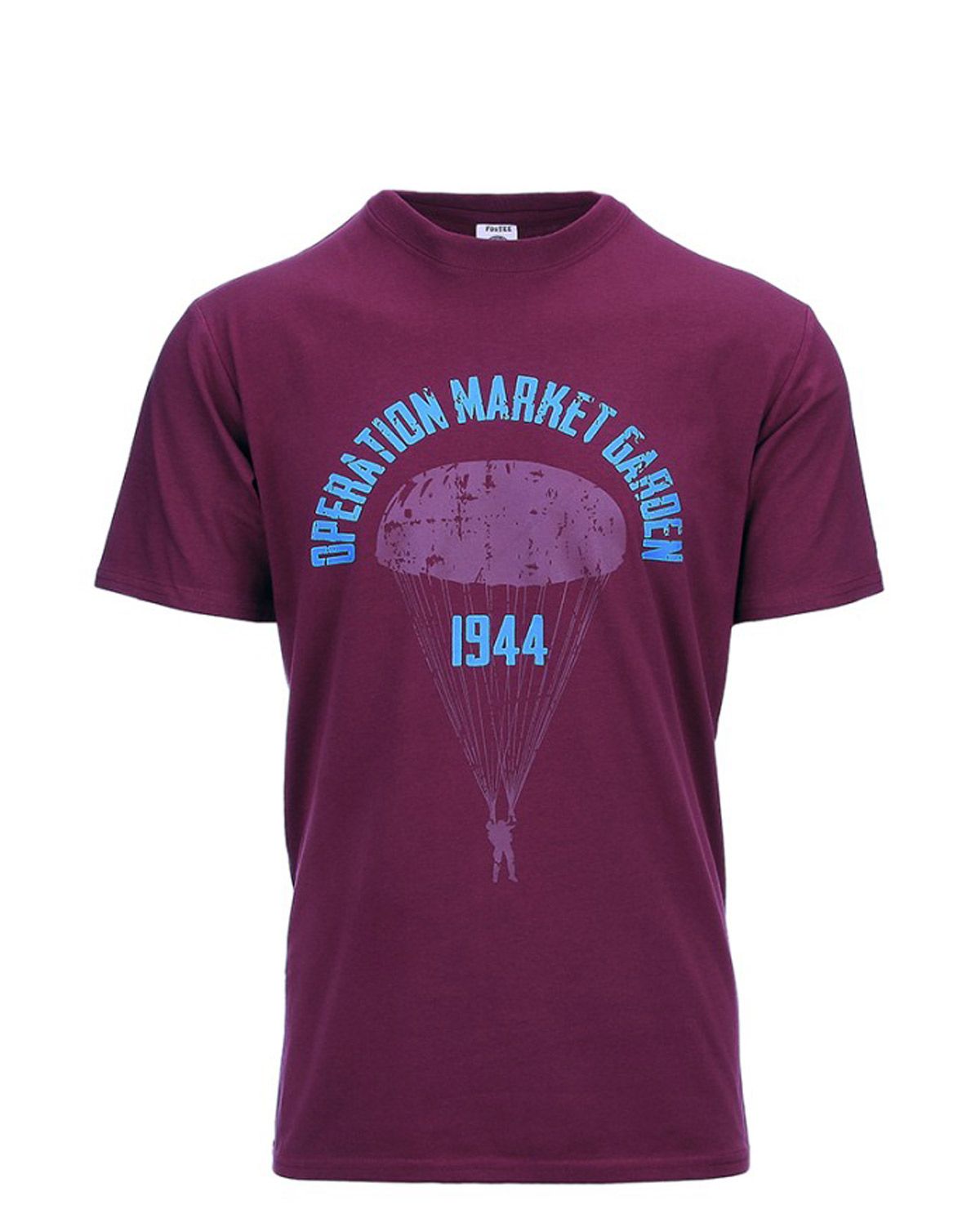 Fostex T-Shirt Operation Market Garden Maroon