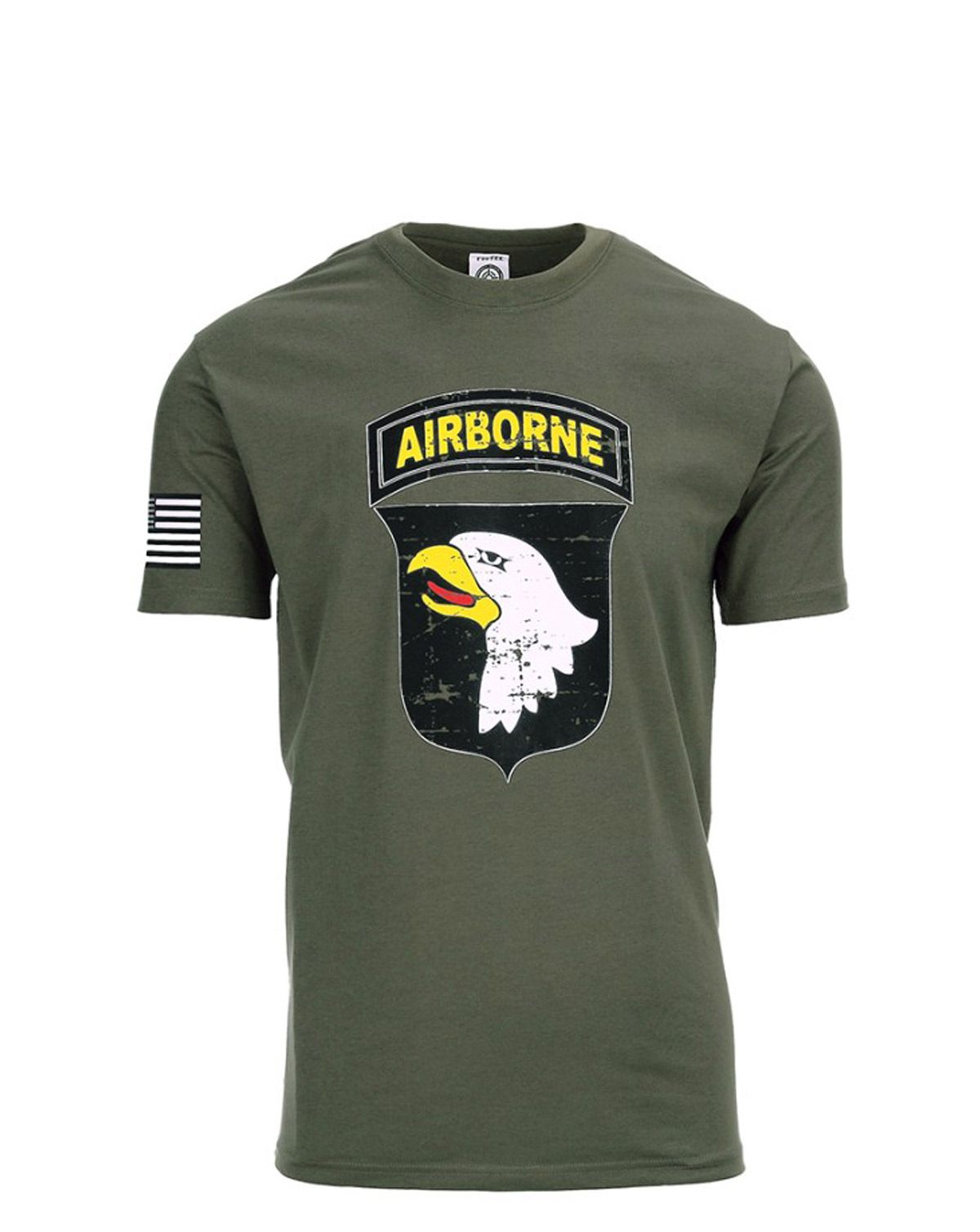 Fostex T-Shirt USA 101st Airborne Grøn