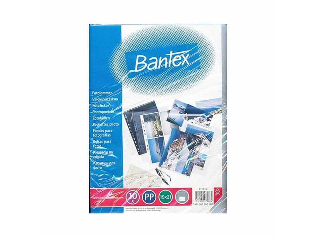 Fotolommer Bantex 15x21 CM