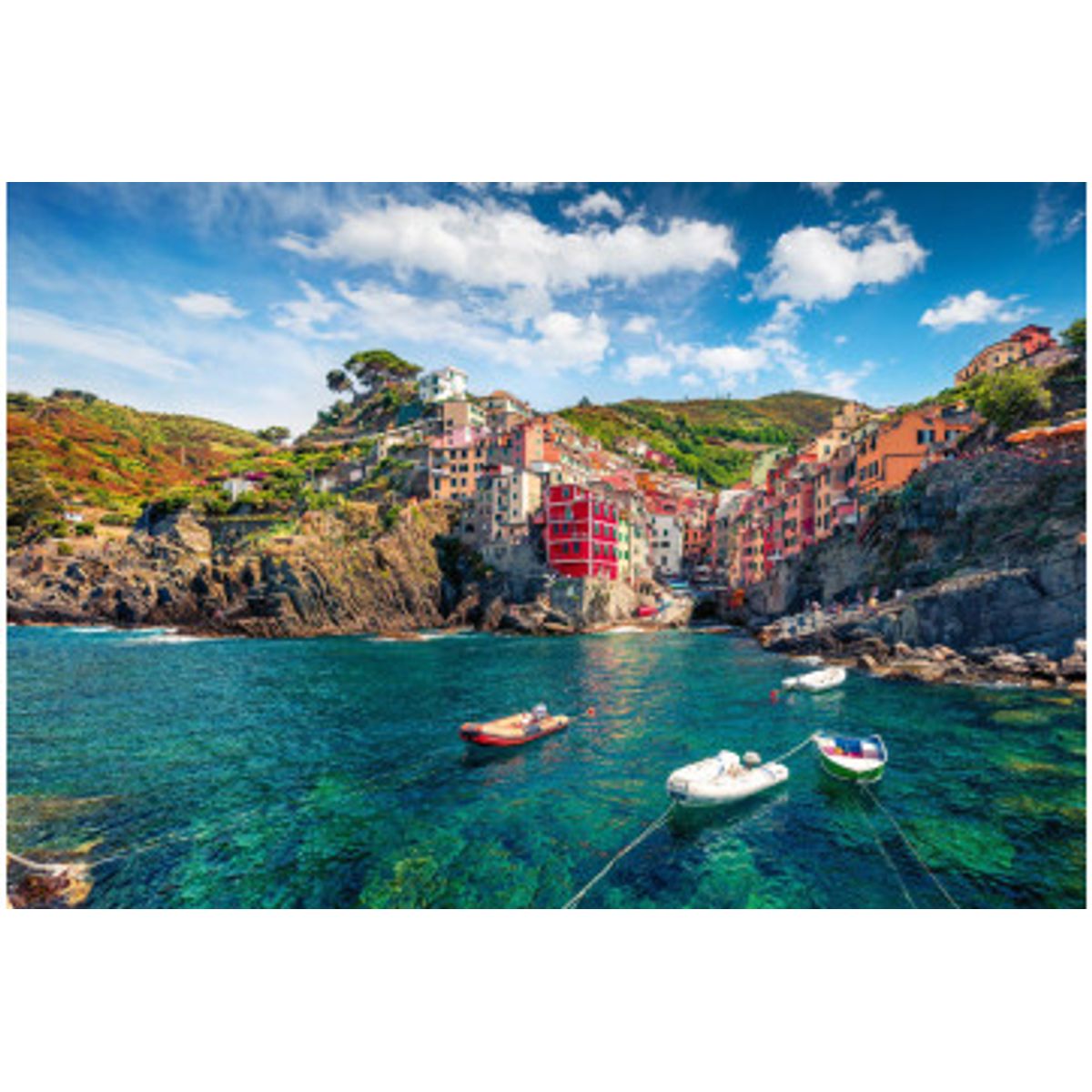 Fototapet - Beautiful Liguria City