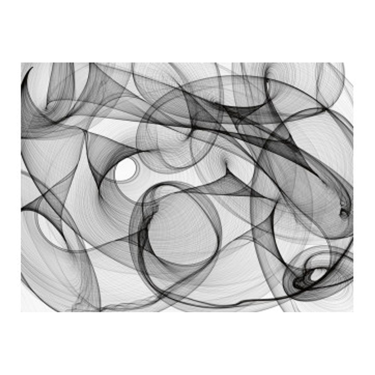 Fototapet - Black And White Pattern Background