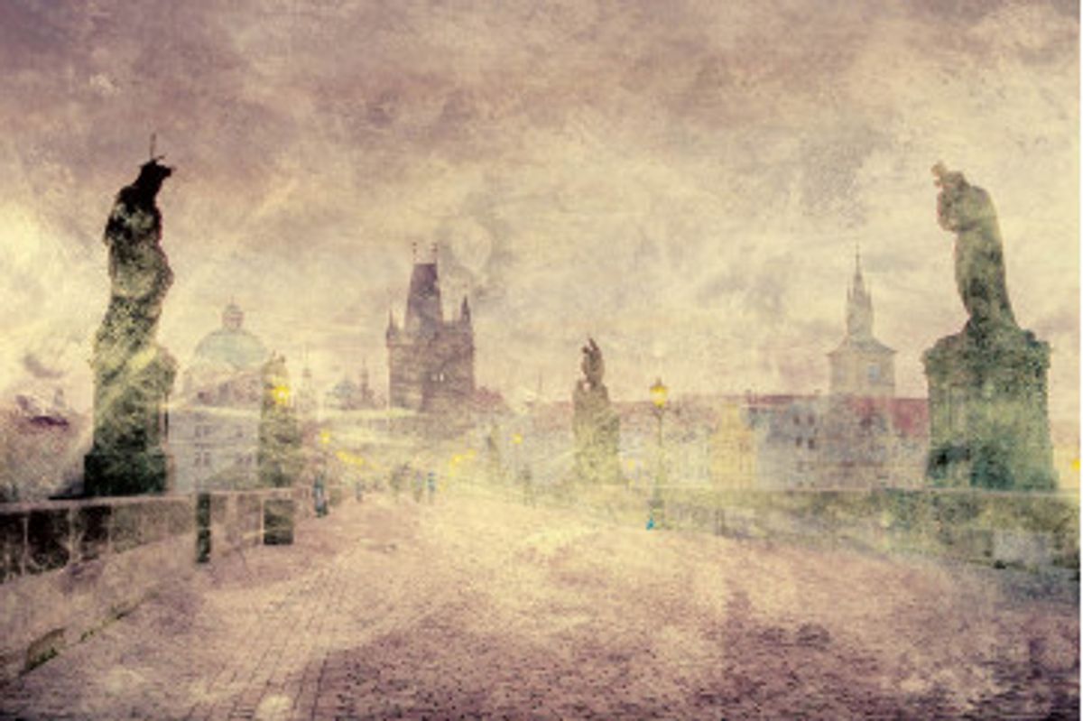 Fototapet - Charles Bridge Abstract I