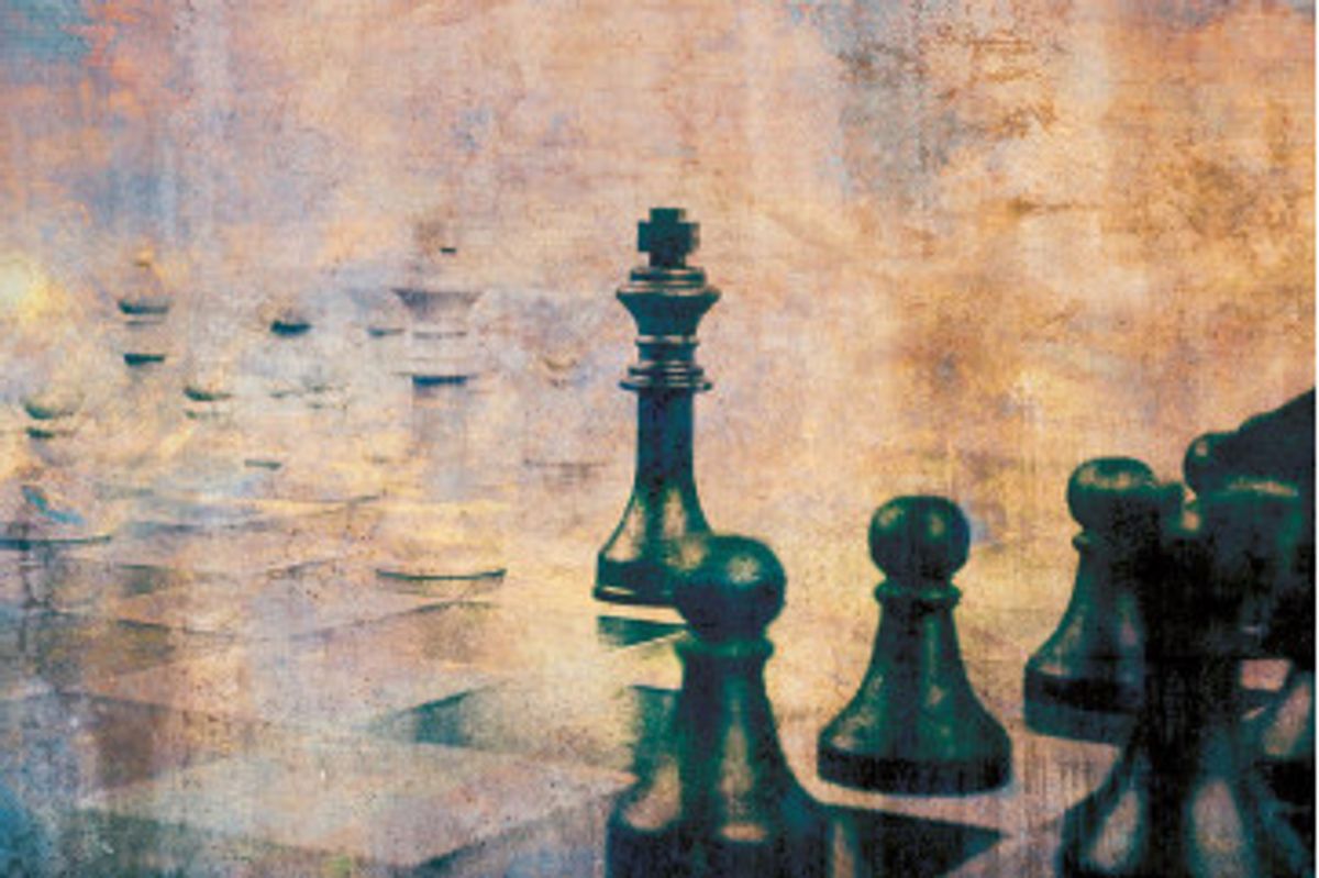 Fototapet - Chess Abstract