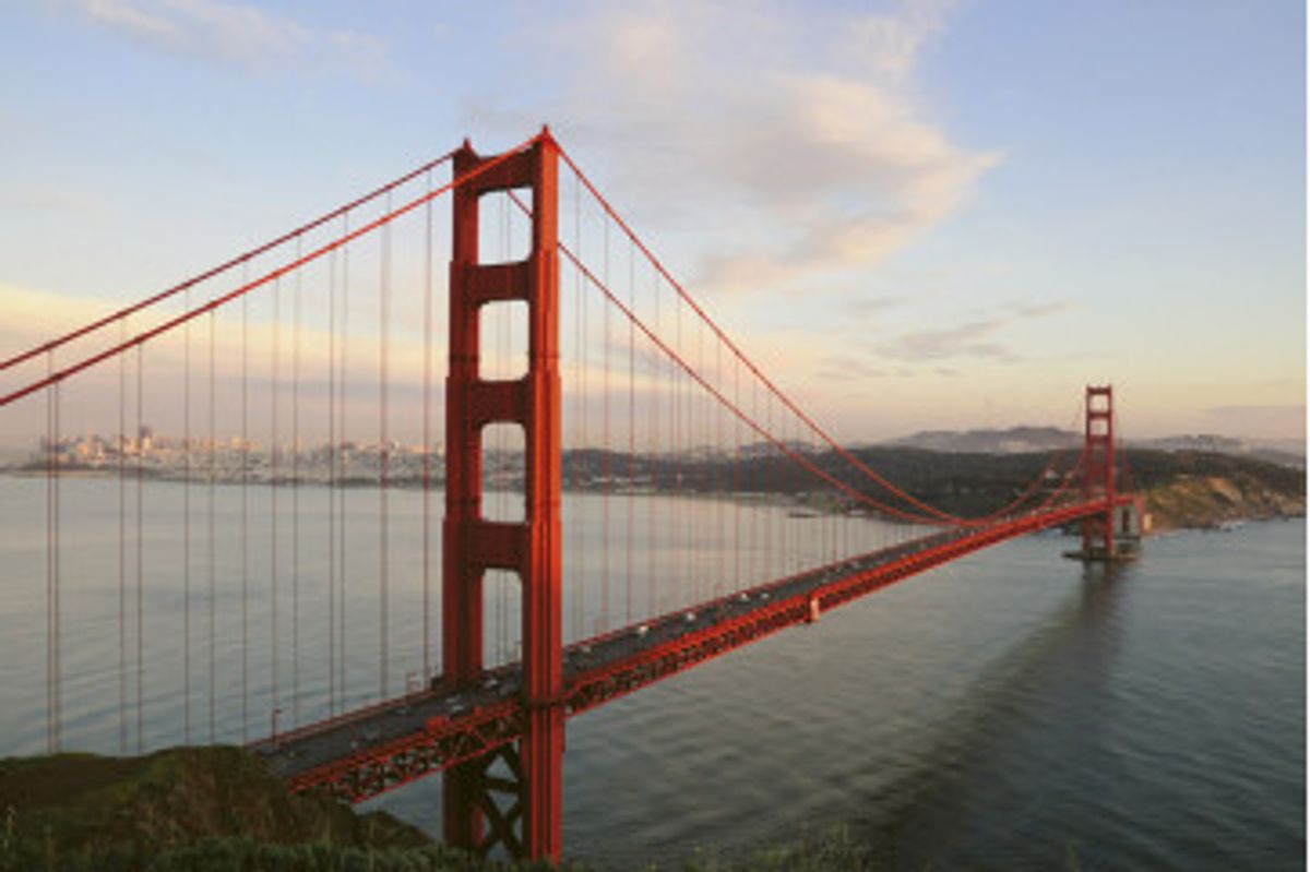 Fototapet - Golden Gate