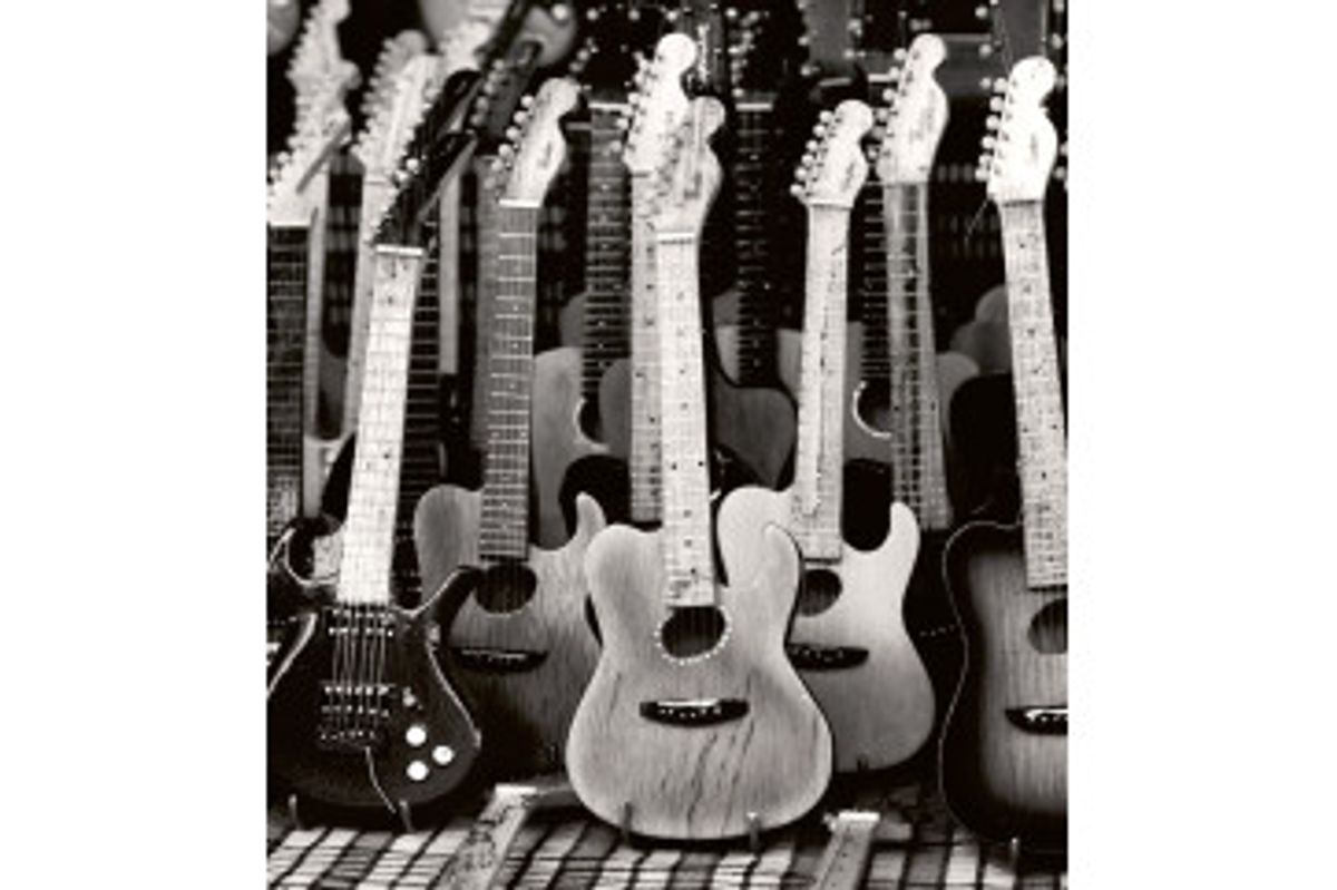 Fototapet - Guitars Collection