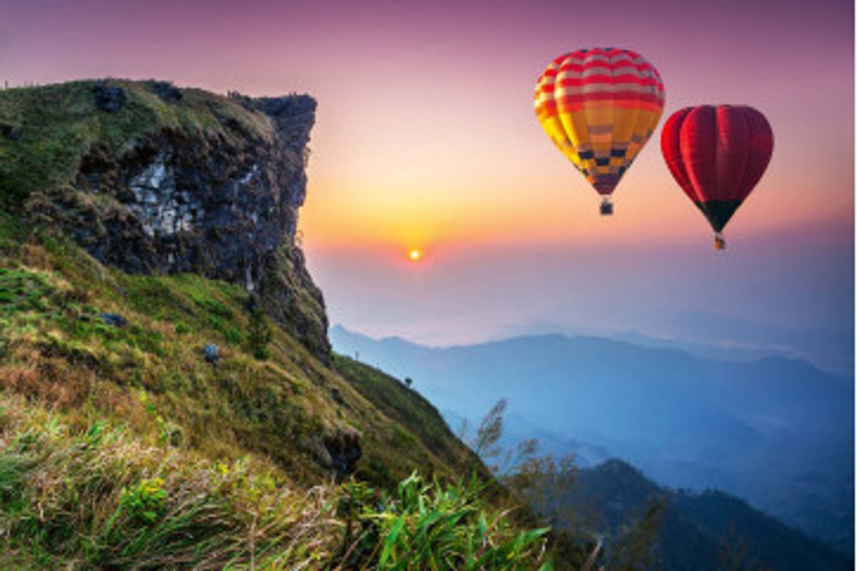 Fototapet - Hot Air Balloons