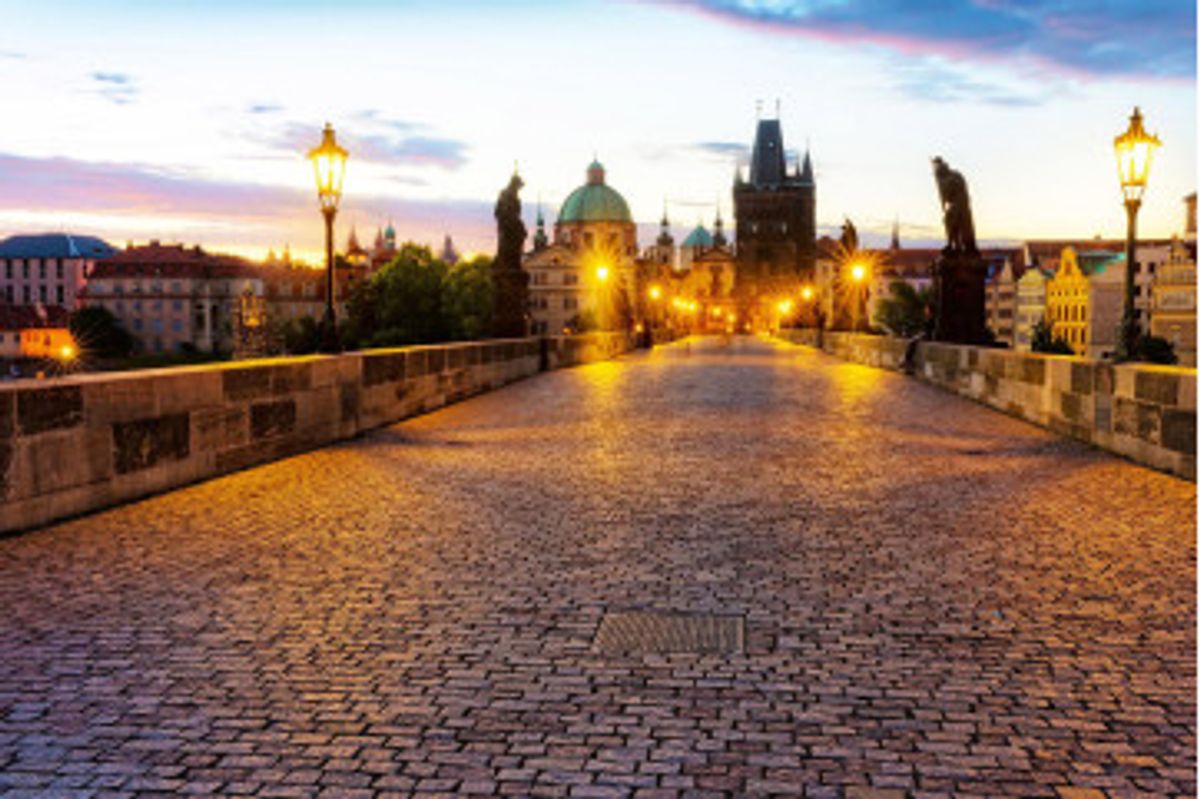 Fototapet - Prague Bridge