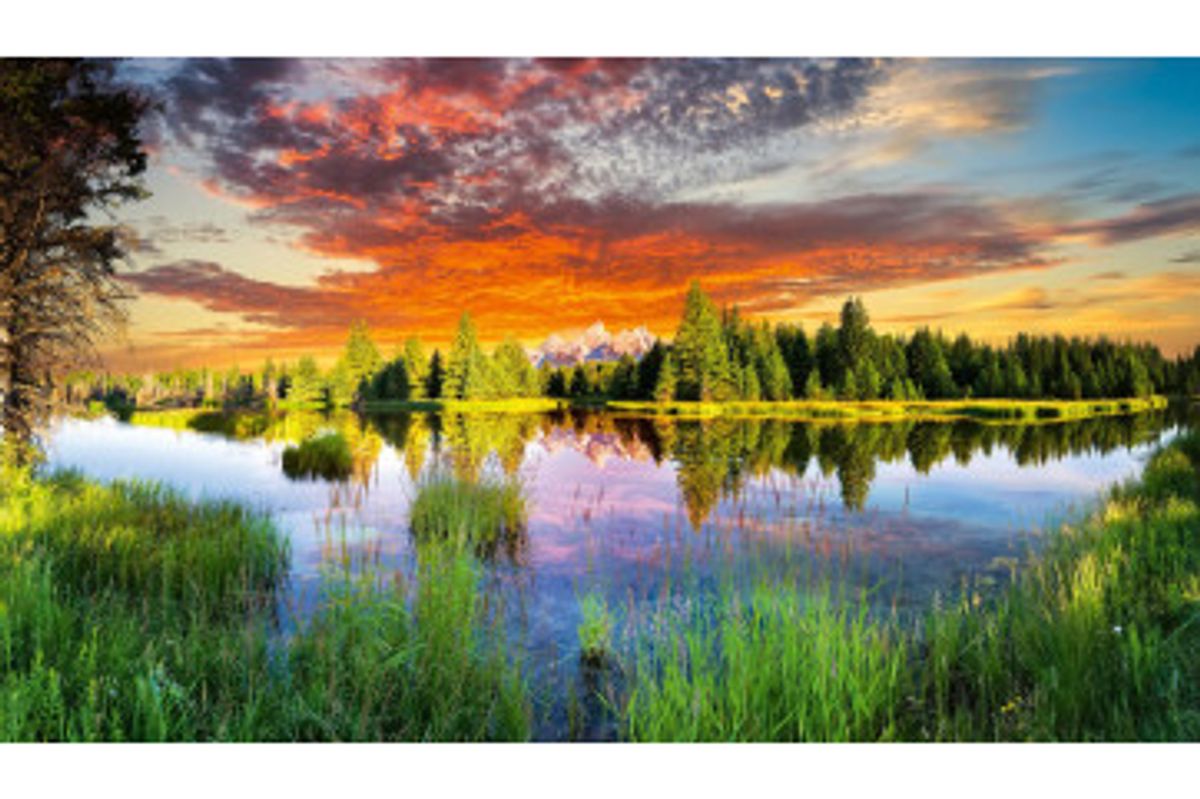 Fototapet - Snake River In Wyoming