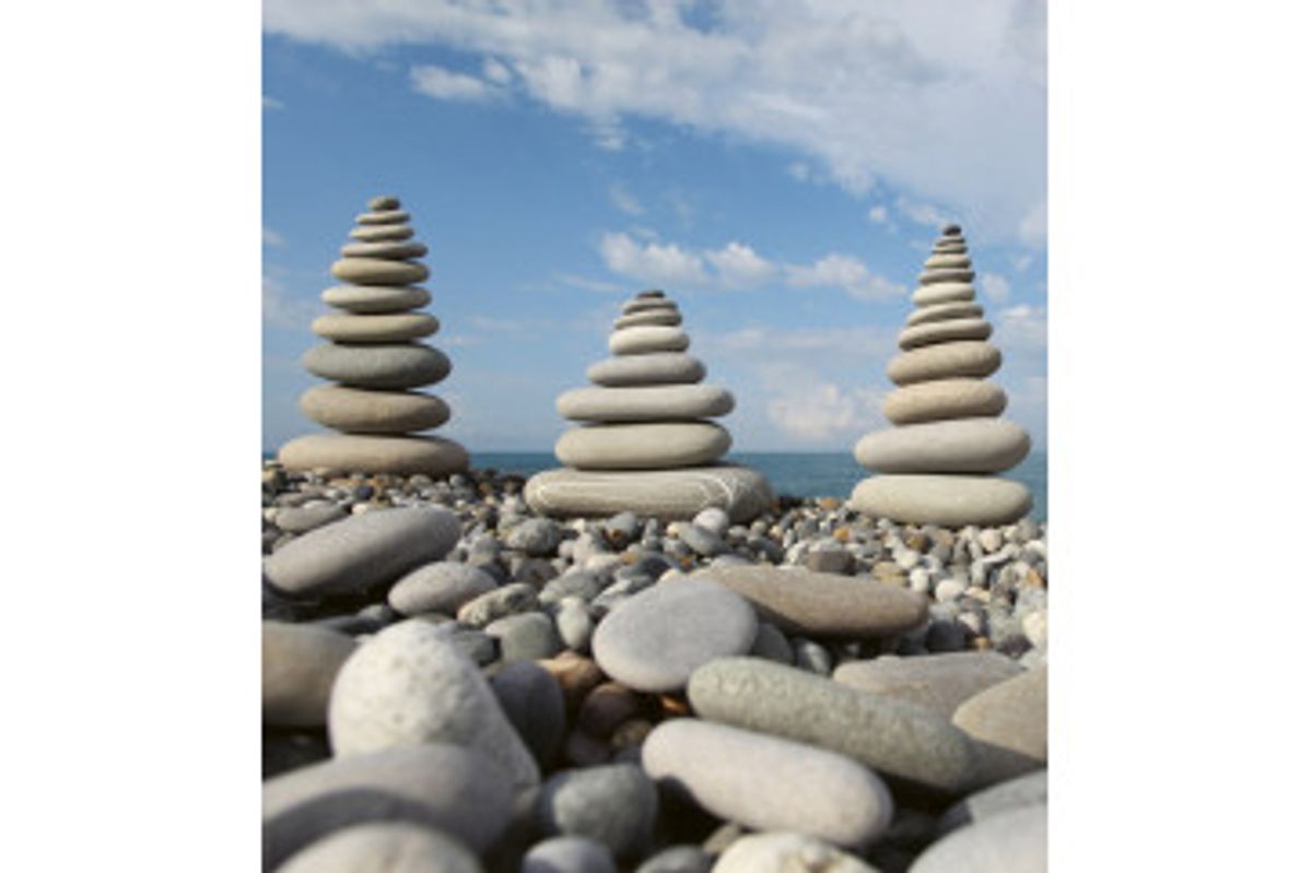 Fototapet - Stack Of Stones